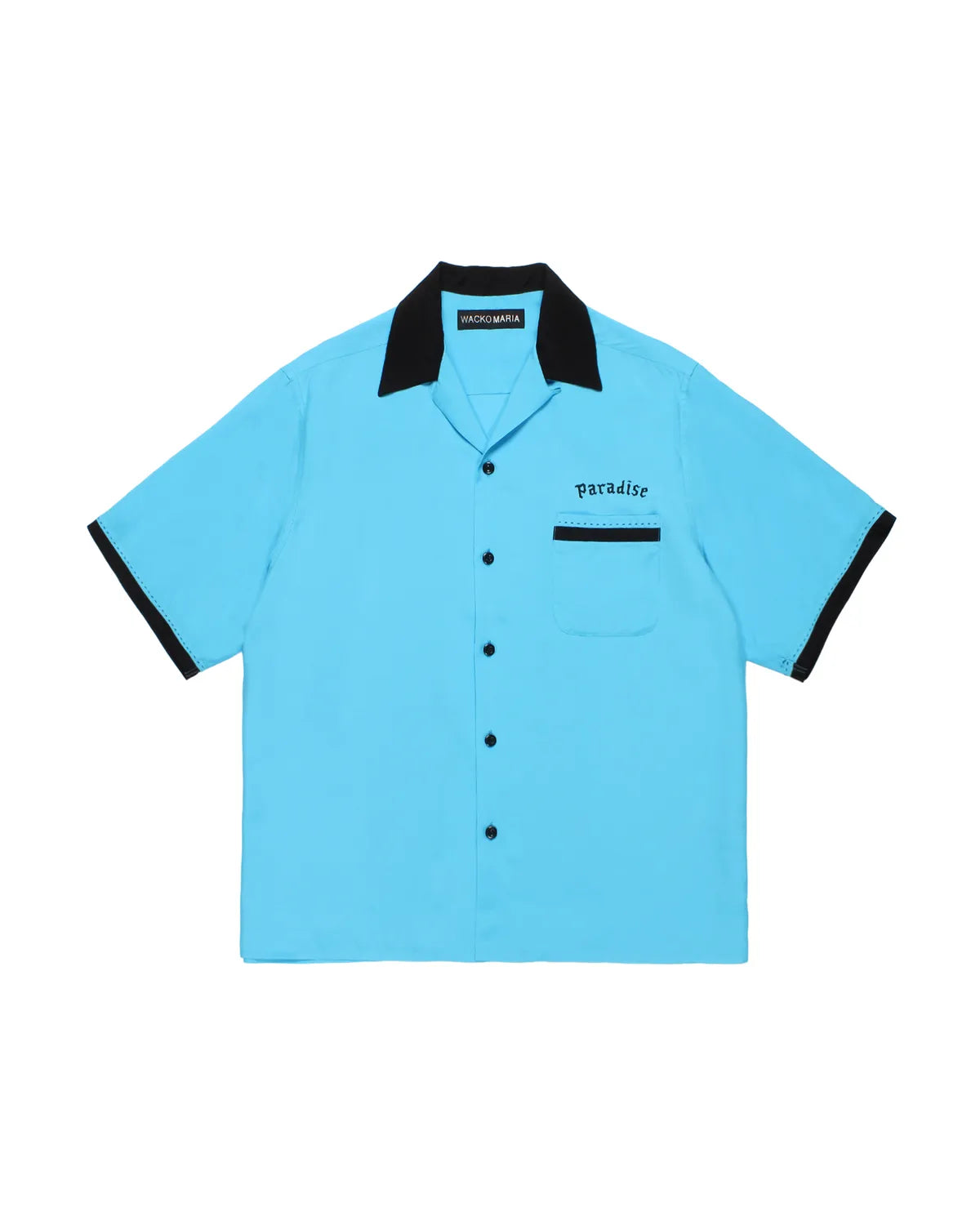 WACKO MARIA(ワコマリア) / OMBRE CHECK OPEN COLLAR SHIRT S/S -TYPE