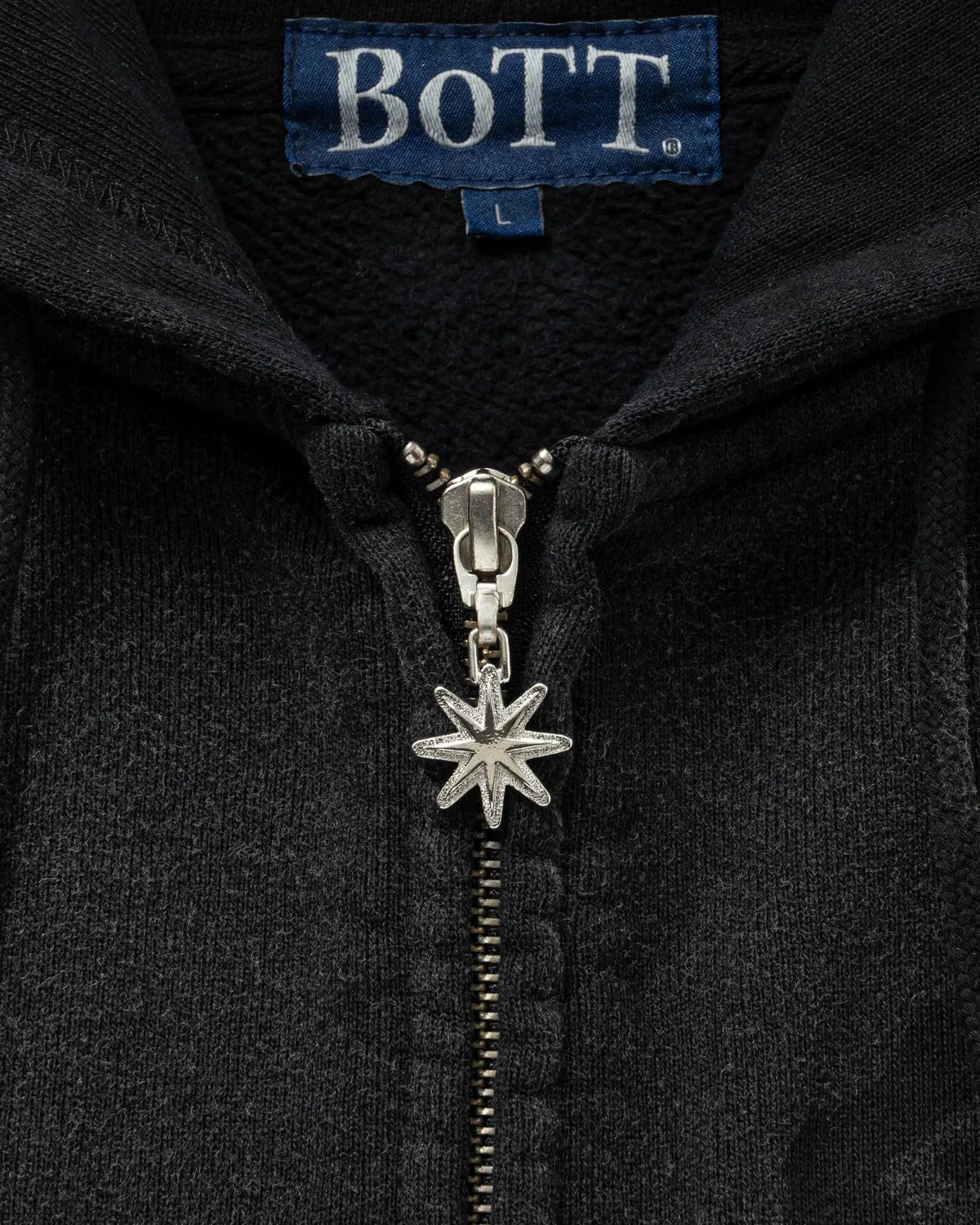 BoTT / Washed Luckey Logo Zip Hoodie