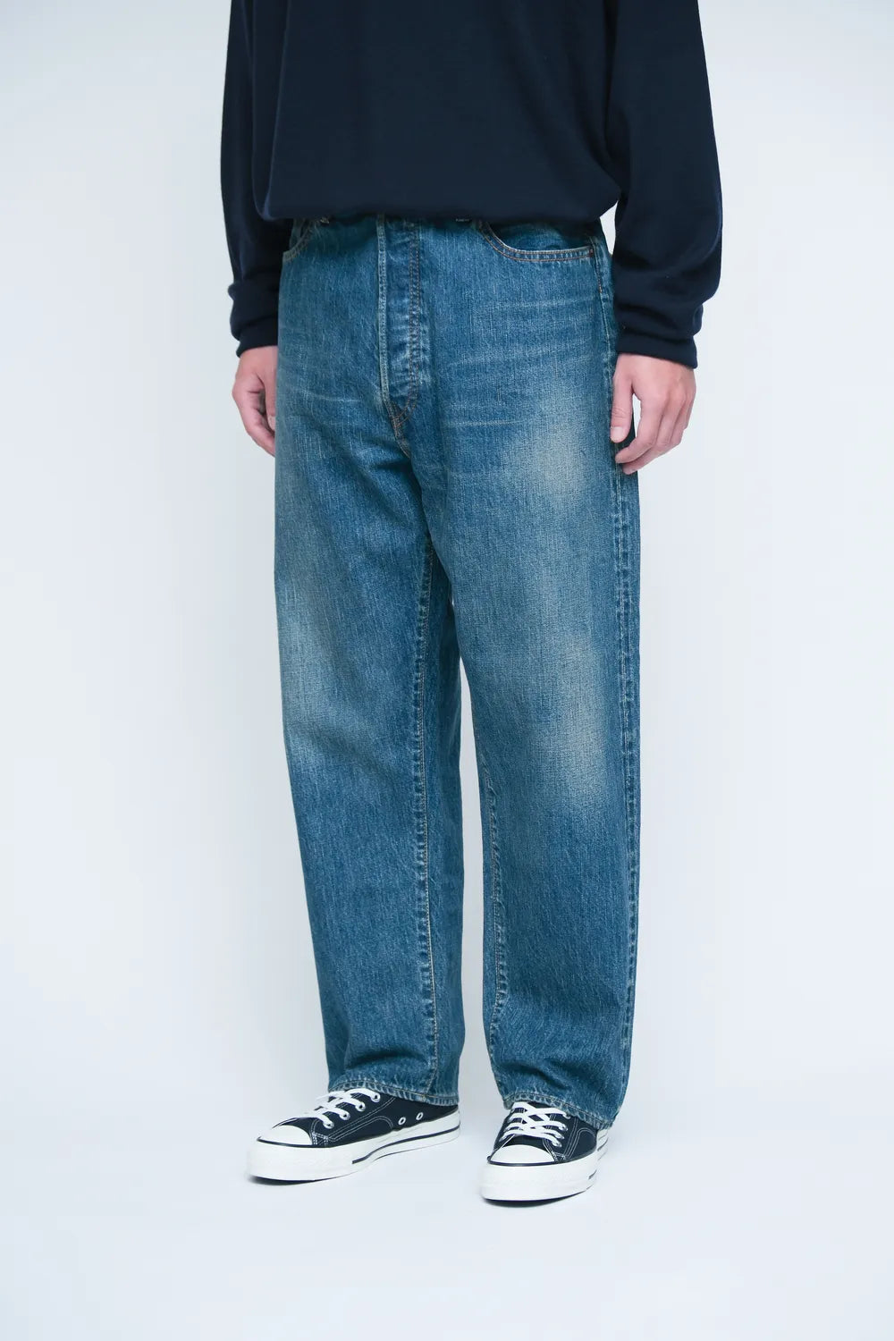 A.PRESSE / No.2 Washed Denim Pants (AP-4008)