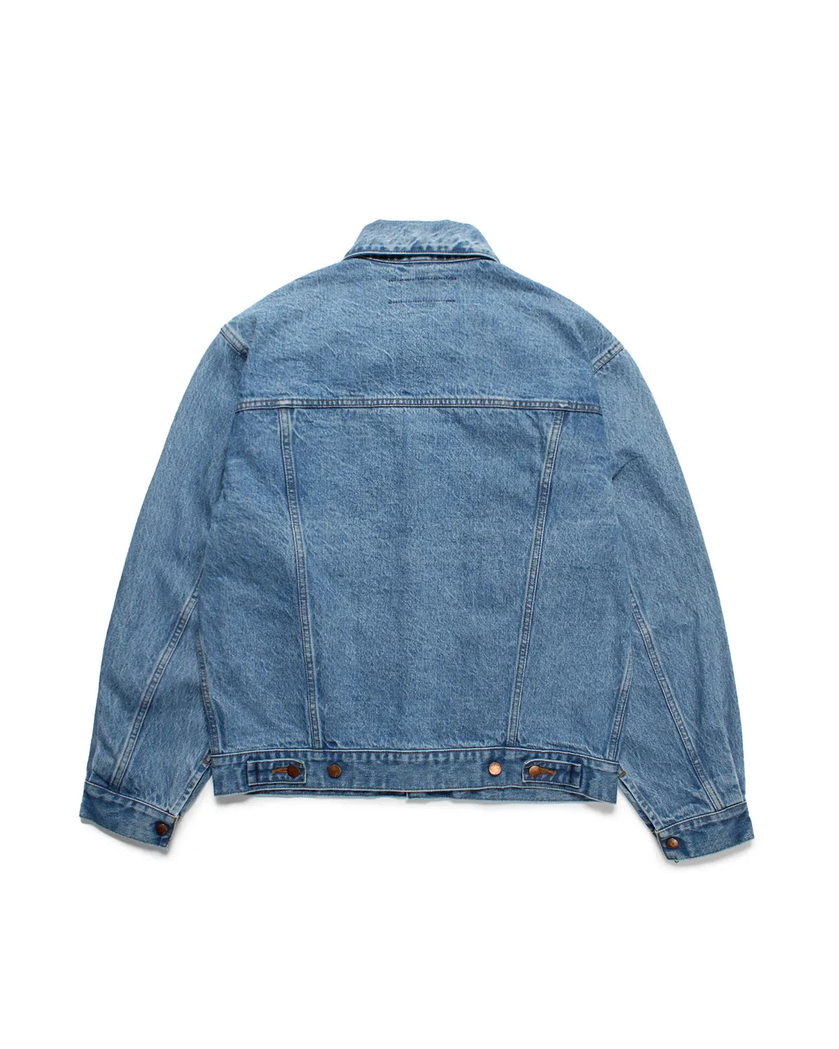 WACKO MARIA × WRANGLER / WASHED DENIM TRUCKER JACKET -TYPE-2- (25SS-WMO-WG02)
