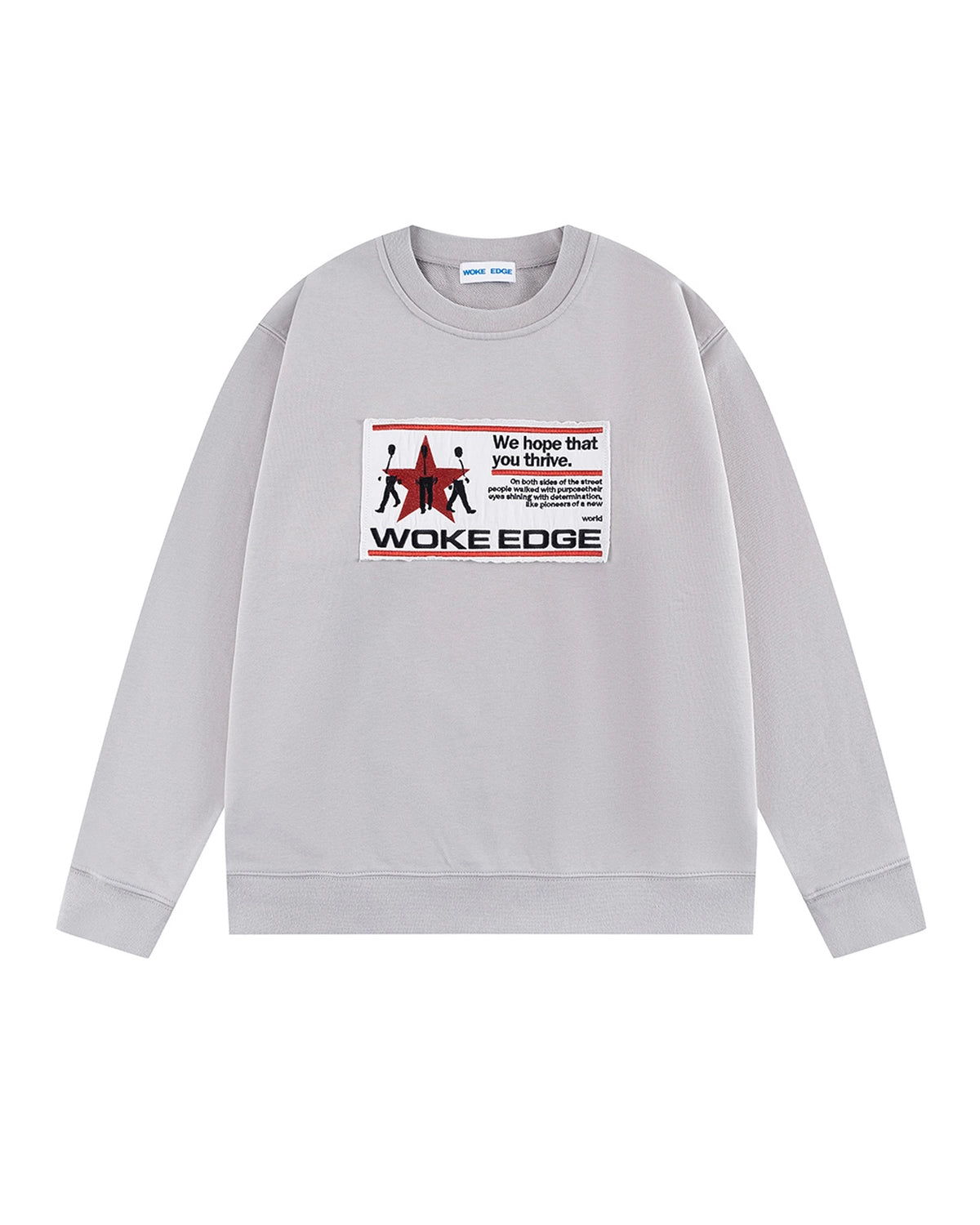 WOKE EDGE (ウォークエッジ) / We Hope Washed Crew Neck Sweat | 公式