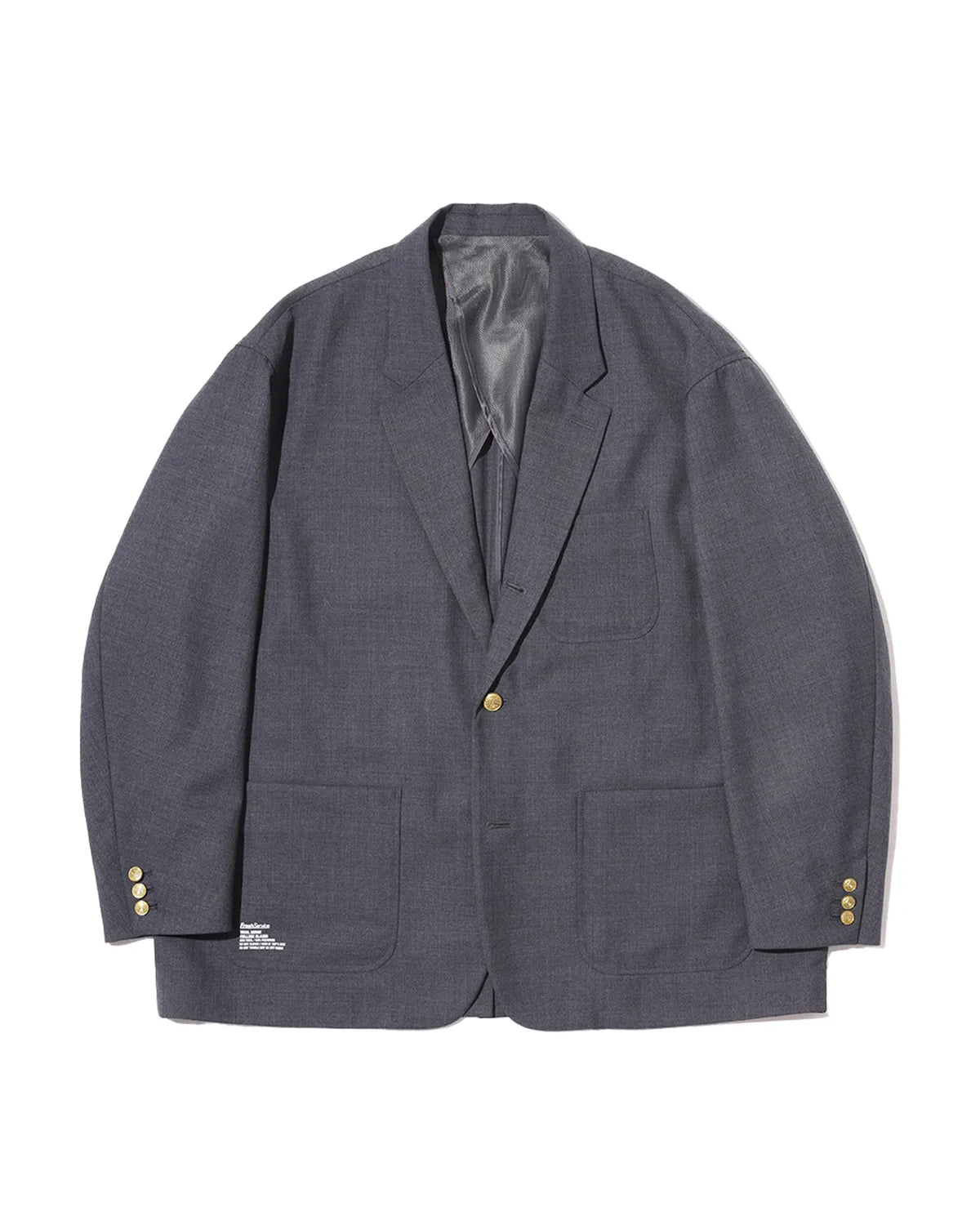 FreshService / WOOL SERGE COLLEGE BLAZER (FSC261-10212)
