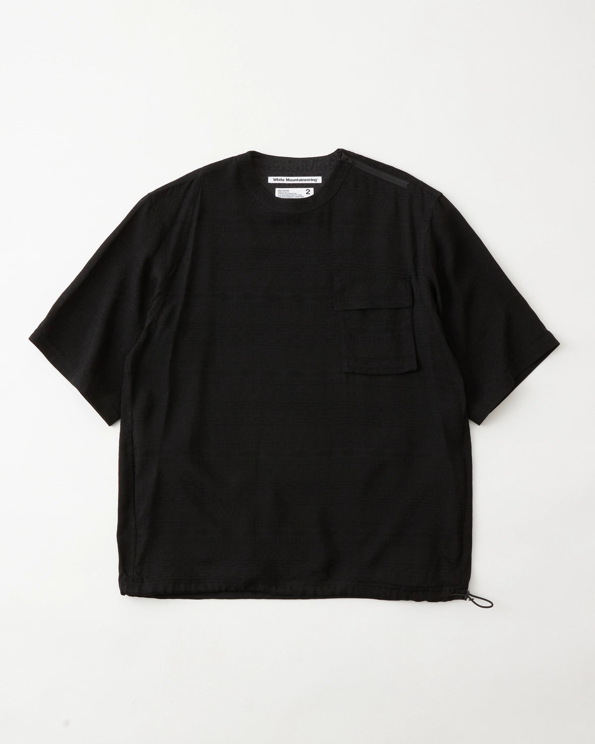 White Mountaineering の JACQUARD CREWNECK SHIRT (WM2571109)