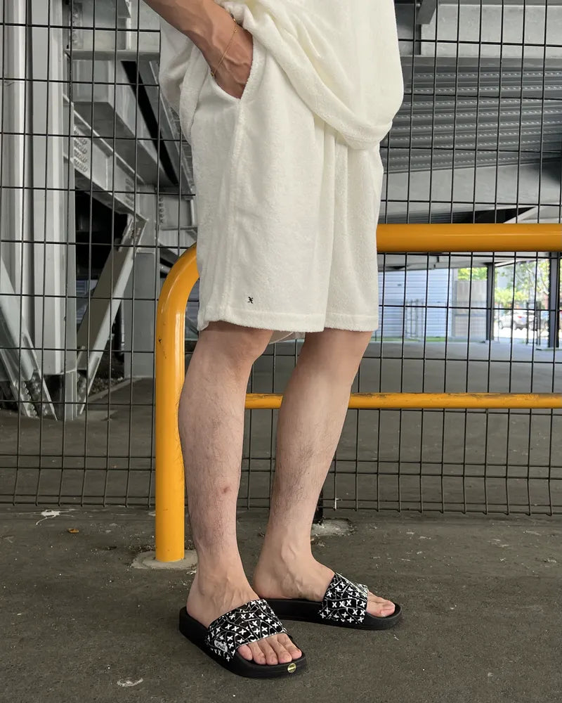 GOD SELECTION XXX / PILE BOARD SHORTS (GX-S24-SP-04)