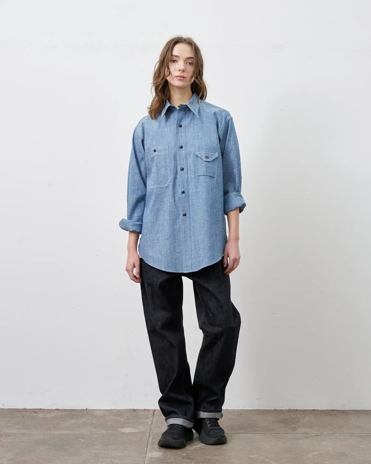 BIG YANK / Y1929 CHAMBRAY SHIRT (602-262-01)