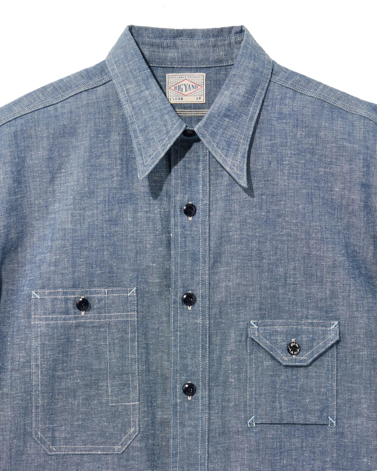 BIG YANK / Y1929 CHAMBRAY SHIRT (602-262-01)