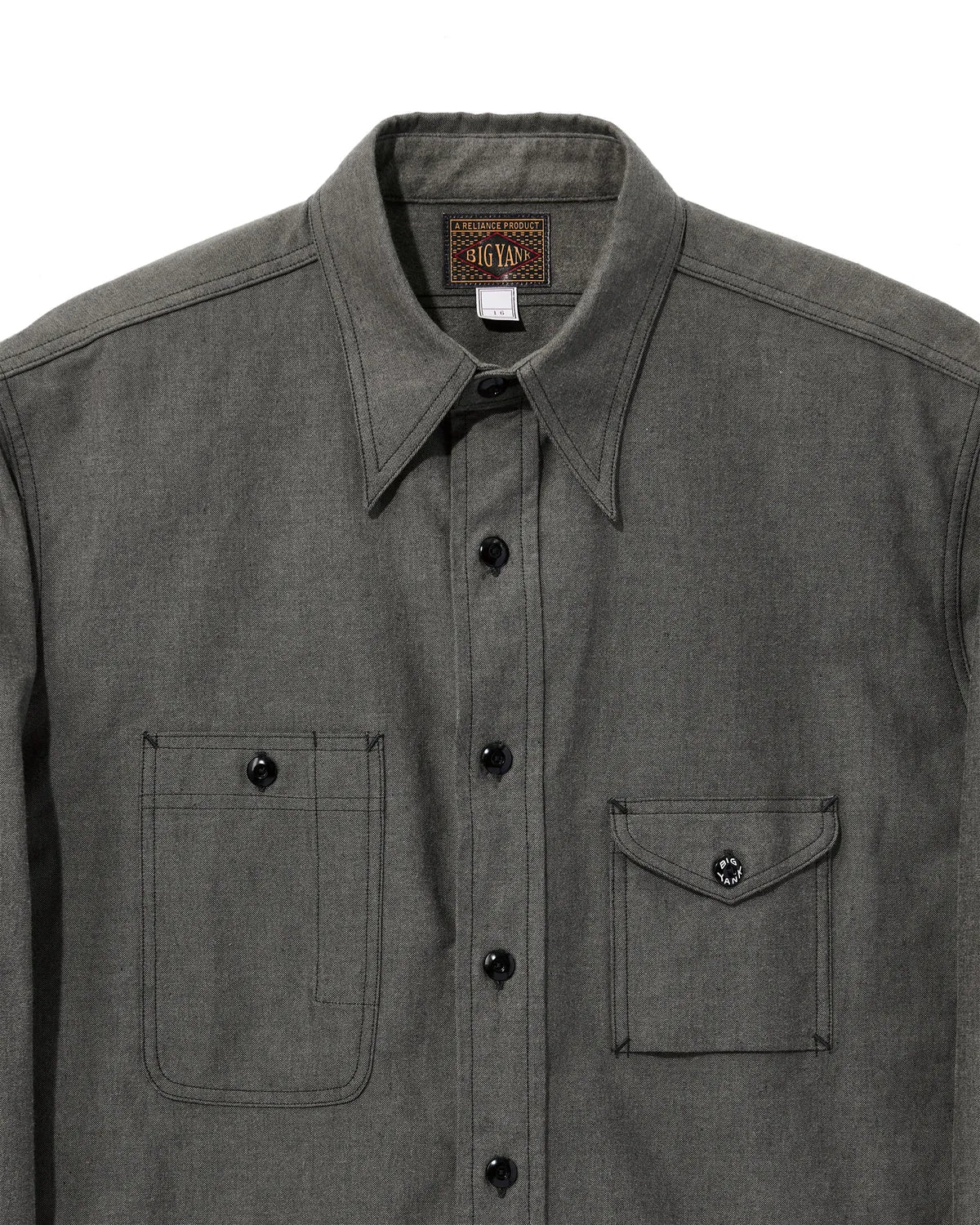 BIG YANK / Y1934 HEATHER CHAMBRAY SHIRT (602-262-02)