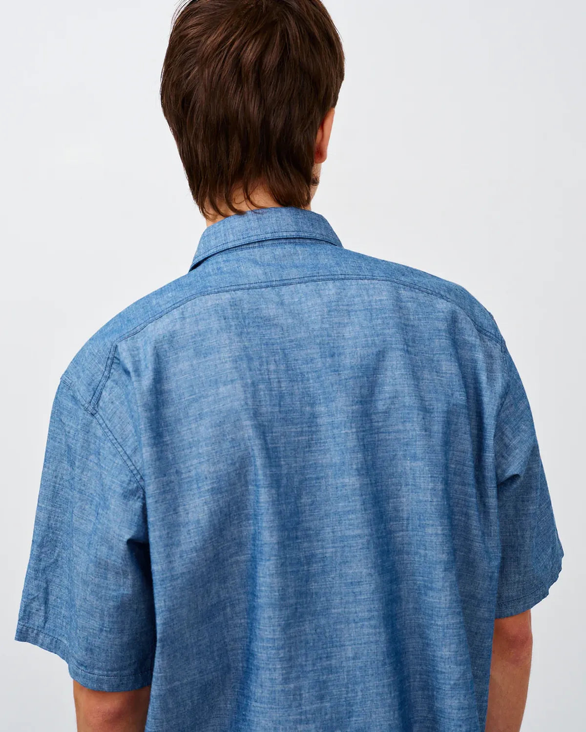 BIG YANK / Y1942 S-SLEEVE CHAMBRAY SHIRT (602-261-05)