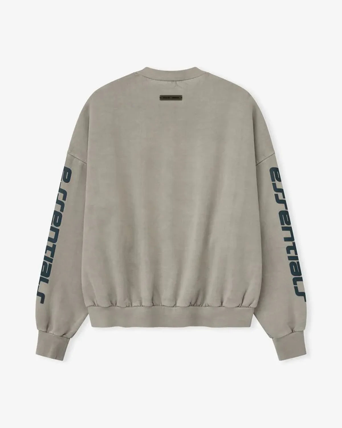 ESSENTIALS / Heavy Fleece Cropped Relaxed Sweatshirt (192HO256891F)