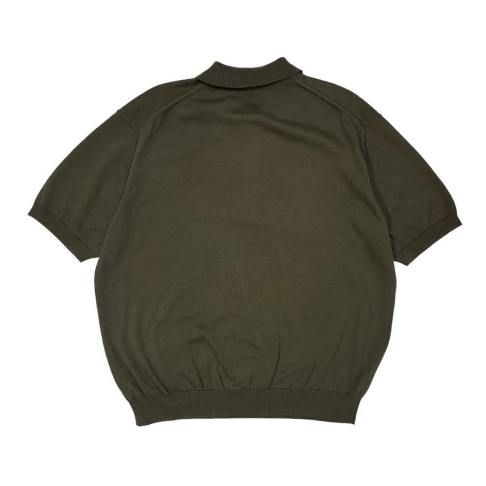 A.PRESSE / Cotton Knit Polo Shirts (24SAP-03-09A)