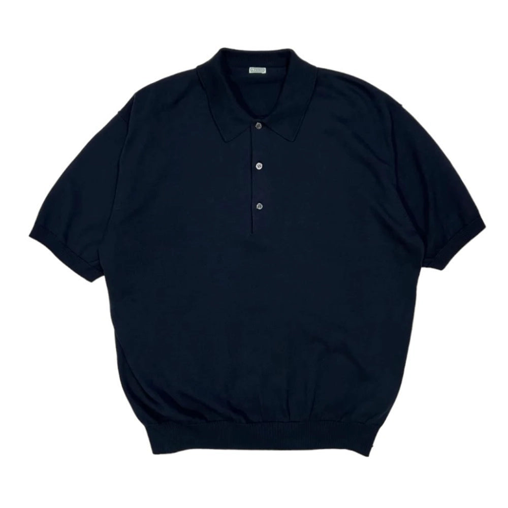 A.PRESSE / Cotton Knit Polo Shirts (24SAP-03-09A)