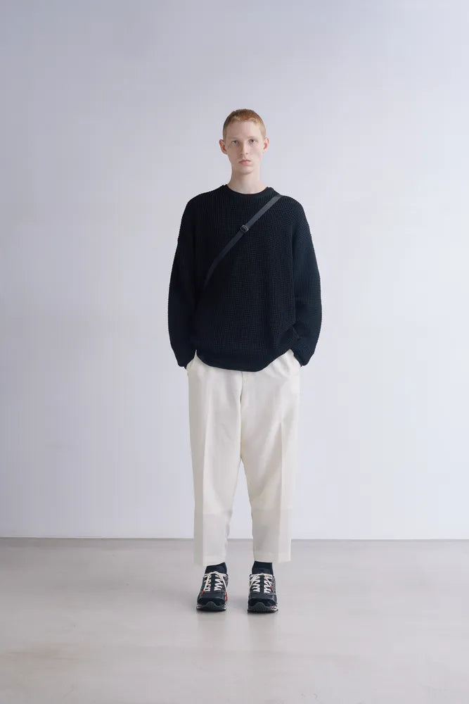 Graphpaper / Linen SOLOTEX Knit Crew Neck