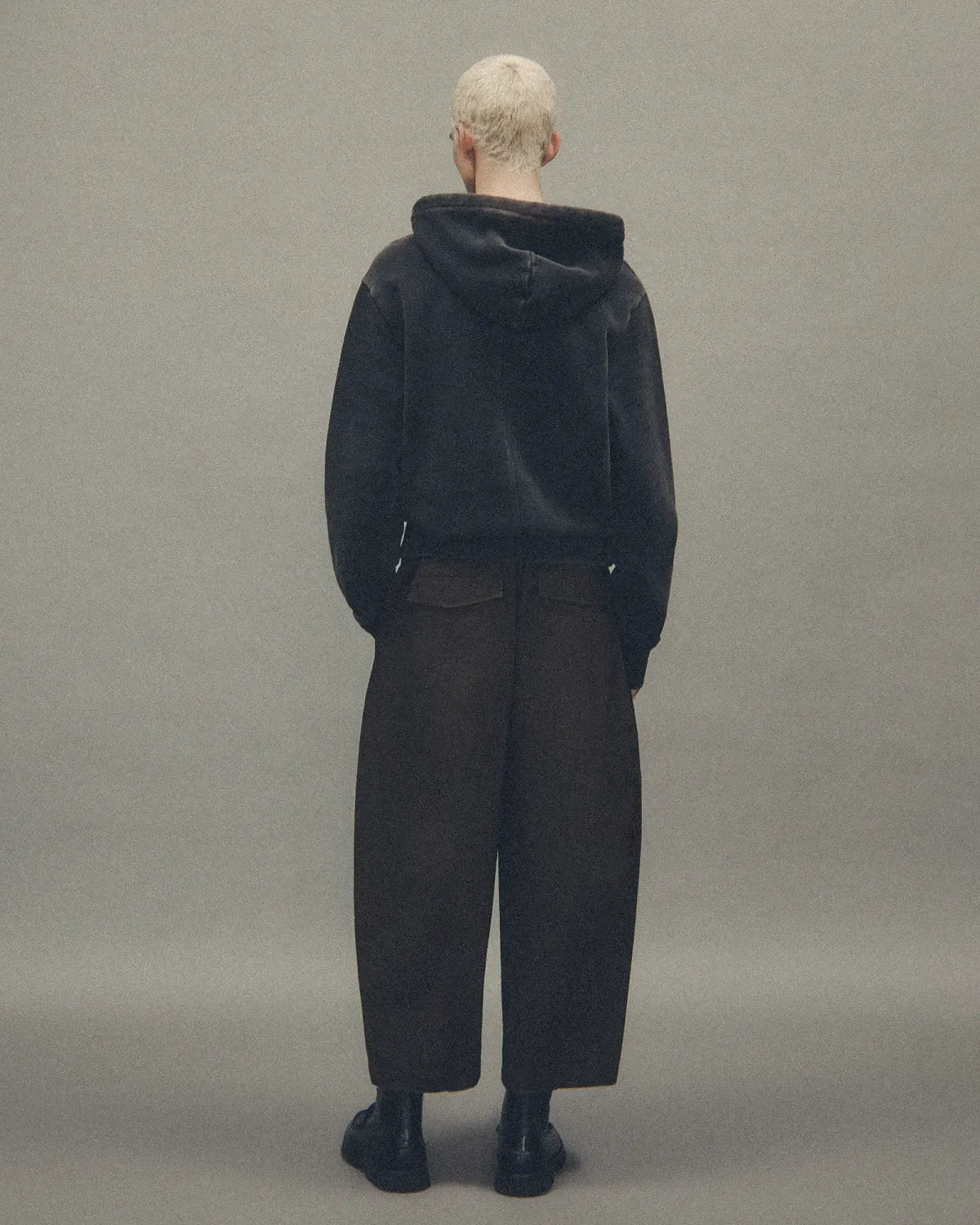 entire studios / SLIM ZIP UP SWEAT PARKA (ESFW26HO03012)