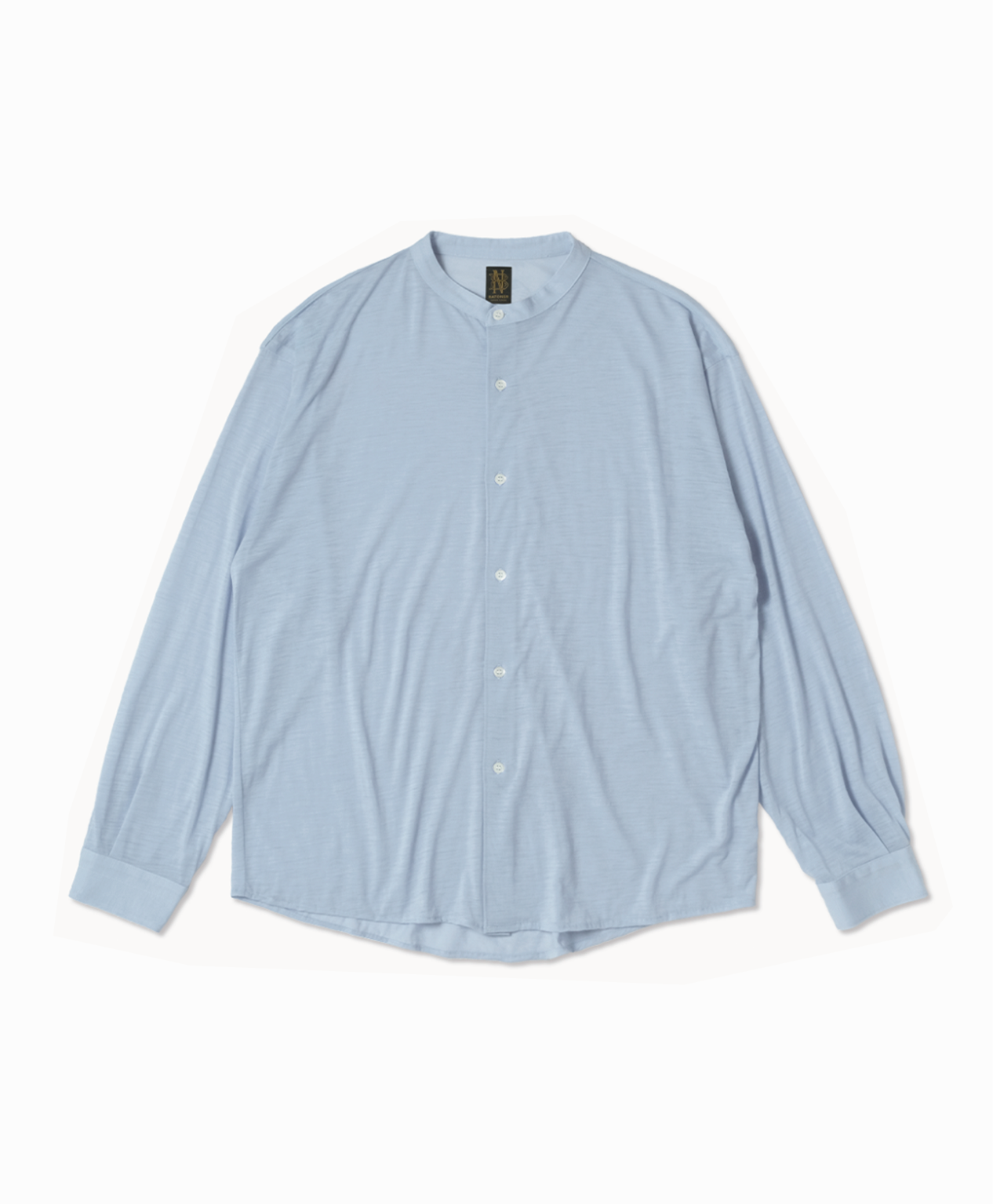 BATONER / Men BAND COOLAR MERIYASU SHIRT (BN-26SM-057)