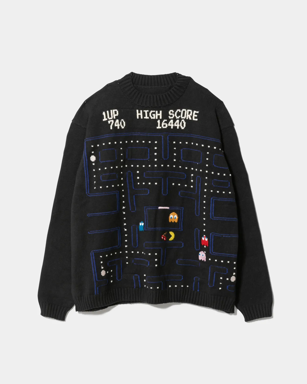 beautiful people の × PAC-MAN jacquard knitted pullover -Women's- (1535210011)