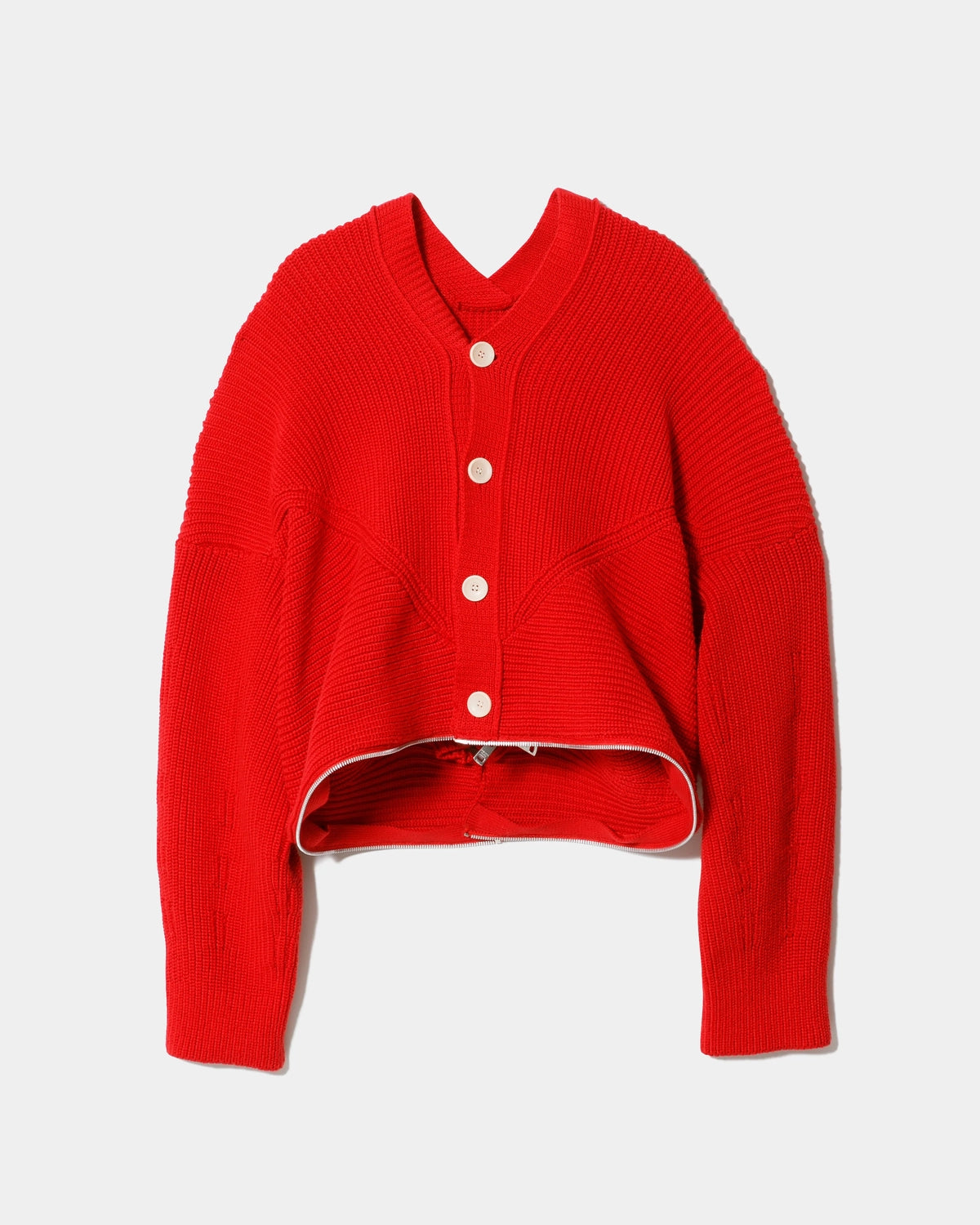 beautiful people の double-end fluffed cotton cardigan -Women's- (1646212001)