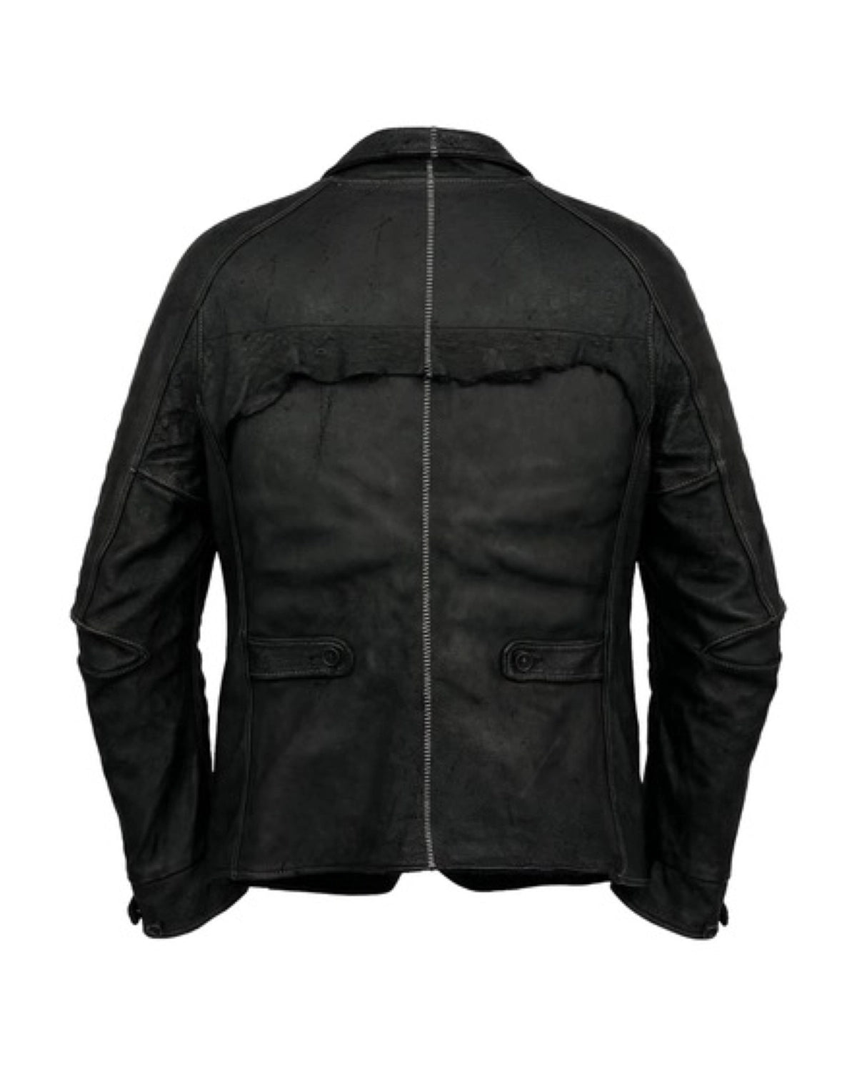 MINUS / Skin Car Coat -VEGETABLE TANNING PIG LEATHER- (M-P4-LW3)