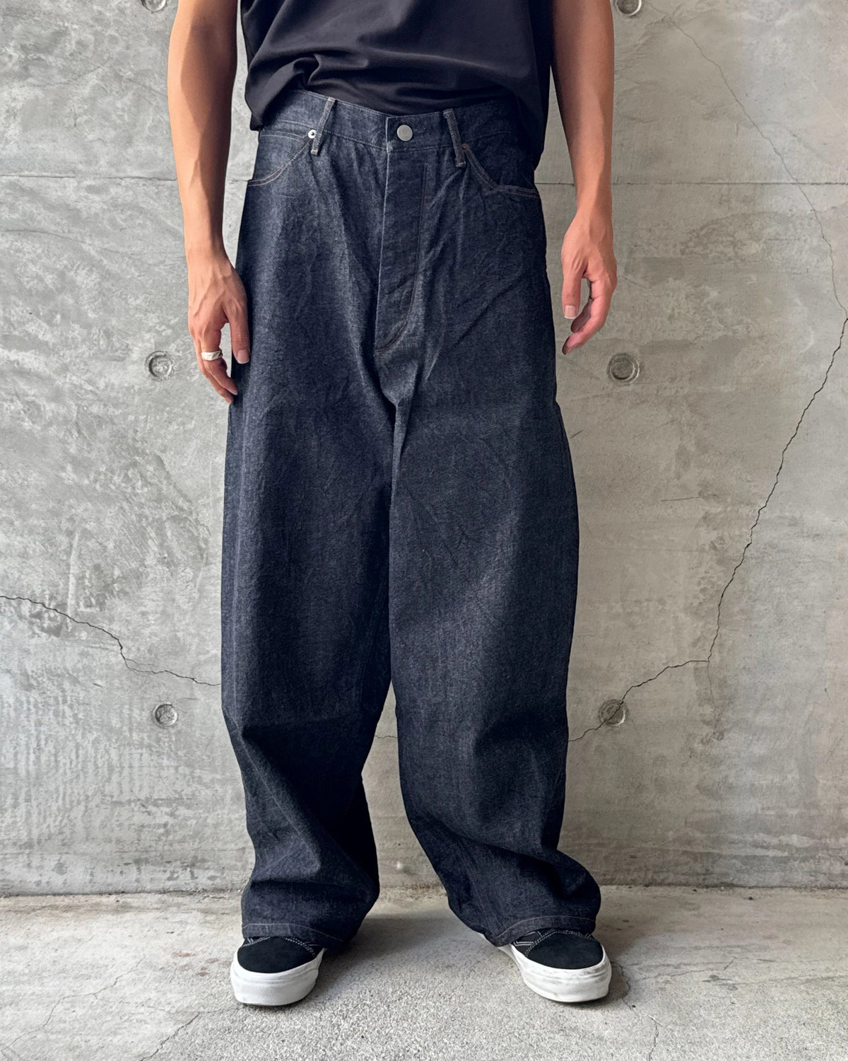 blurhms の 12.9oz Denim Bias Pants (BHS26F021)
