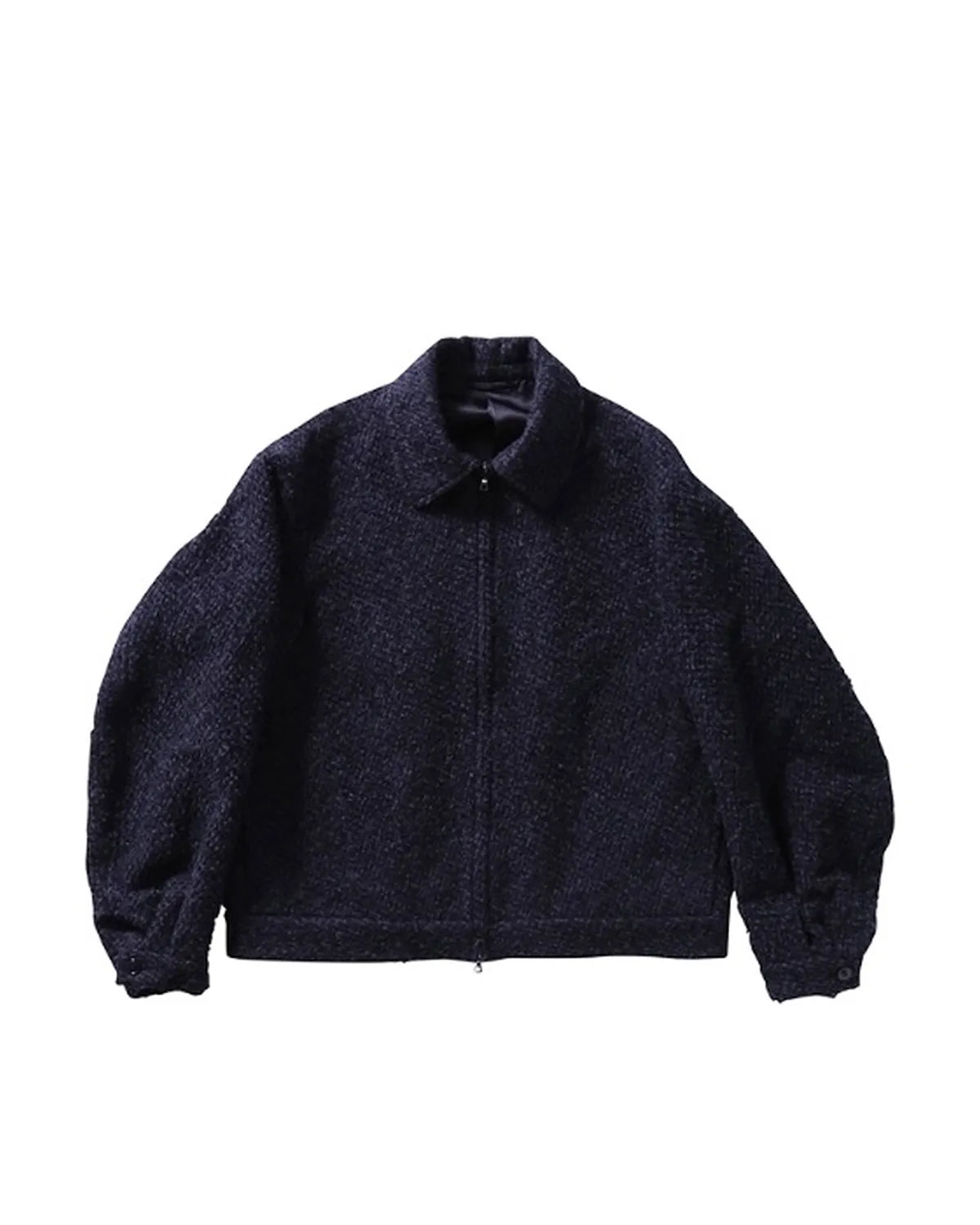 blurhms の Brushed Wool Zip Short Jacket (BHS25F022)