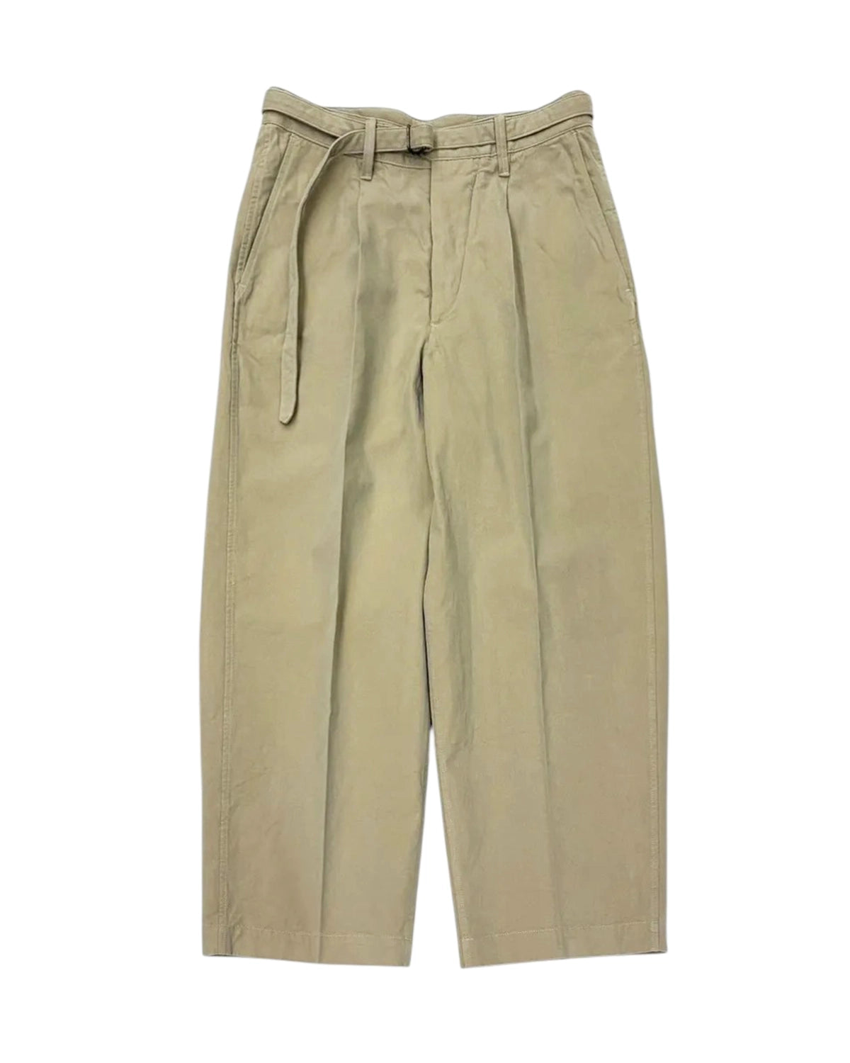 blurhms の Hard Twist Gabardine Belted Trousers (BHS26S023)