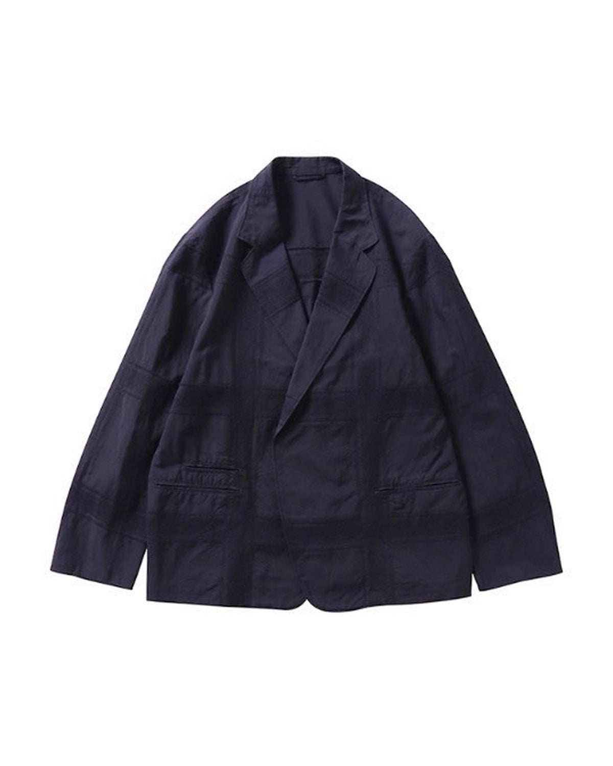 blurhms の Shadow Plaid Cardigan Jacket (BHS25F011)