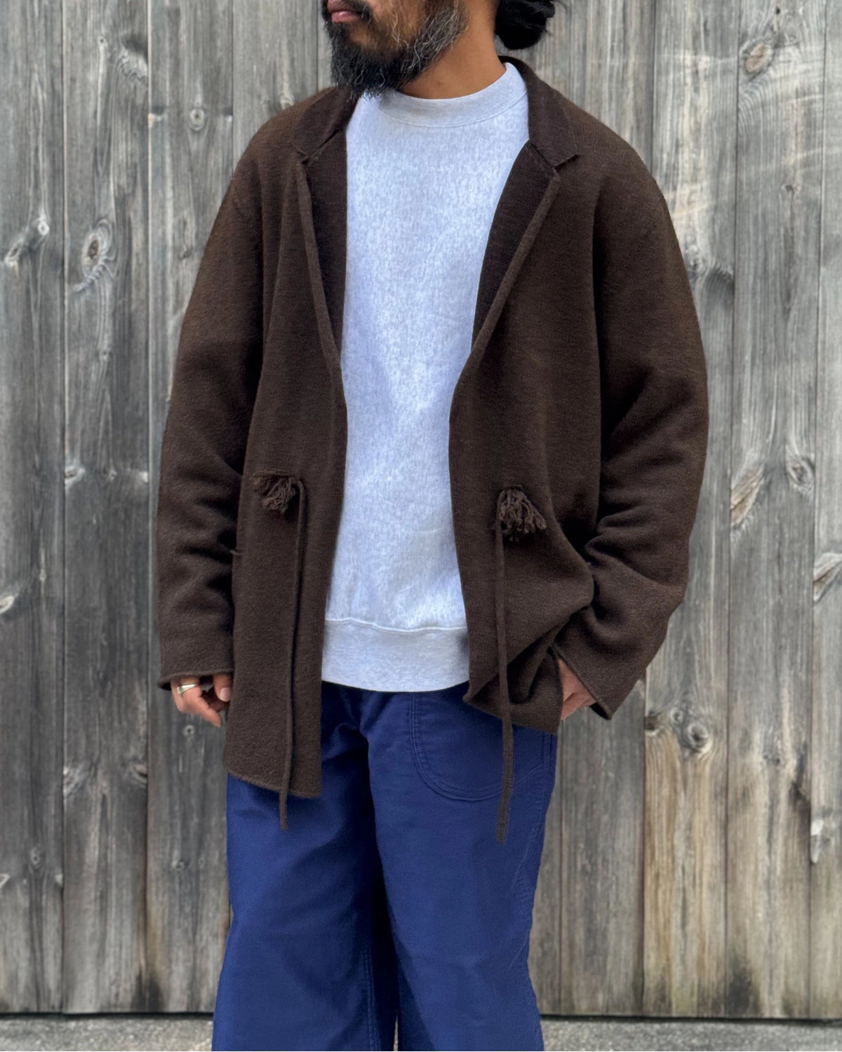 blurhmsの Yak Merino Knit Jacket (BHS26F022)