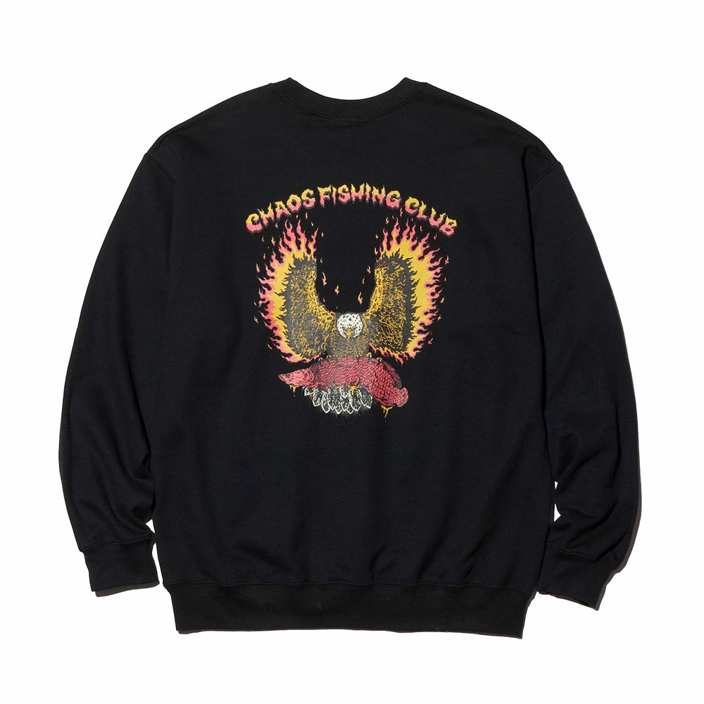 Chaos Fishing Club / EVIL FLAME CREWNECK L/S