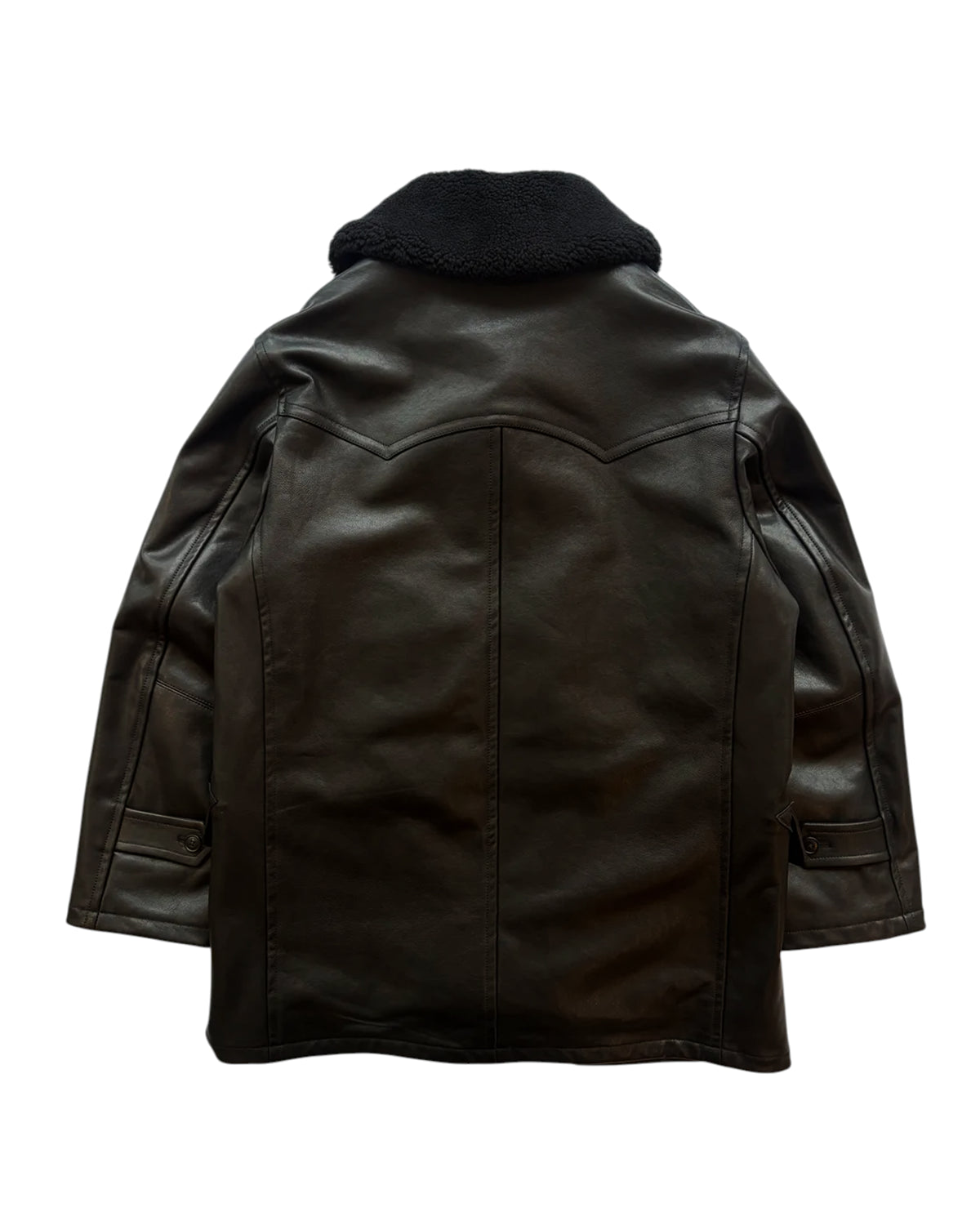 COMOLI / ラムレザー カナディアンコート (C03-04015)