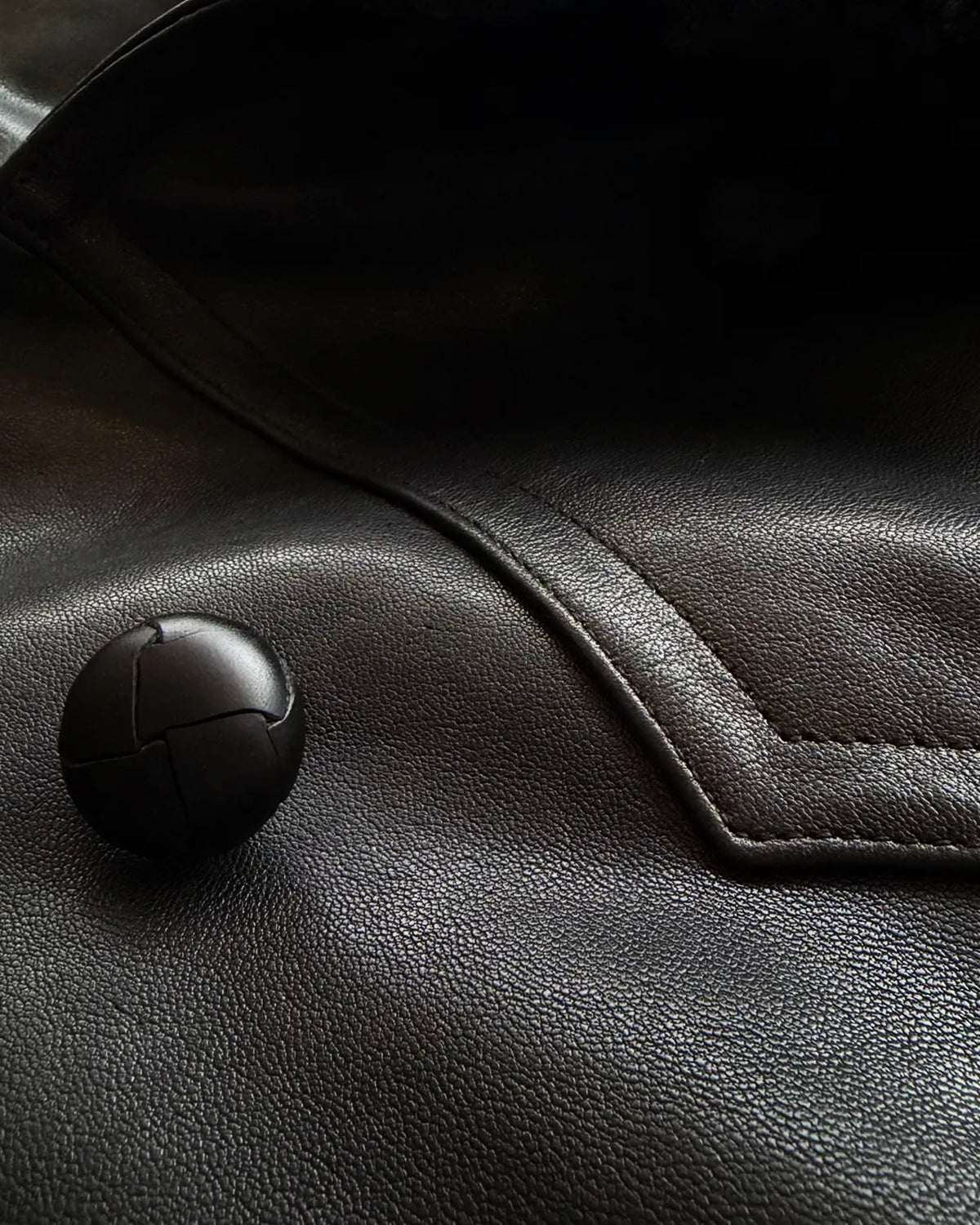 COMOLI / ラムレザー カナディアンコート (C03-04015)