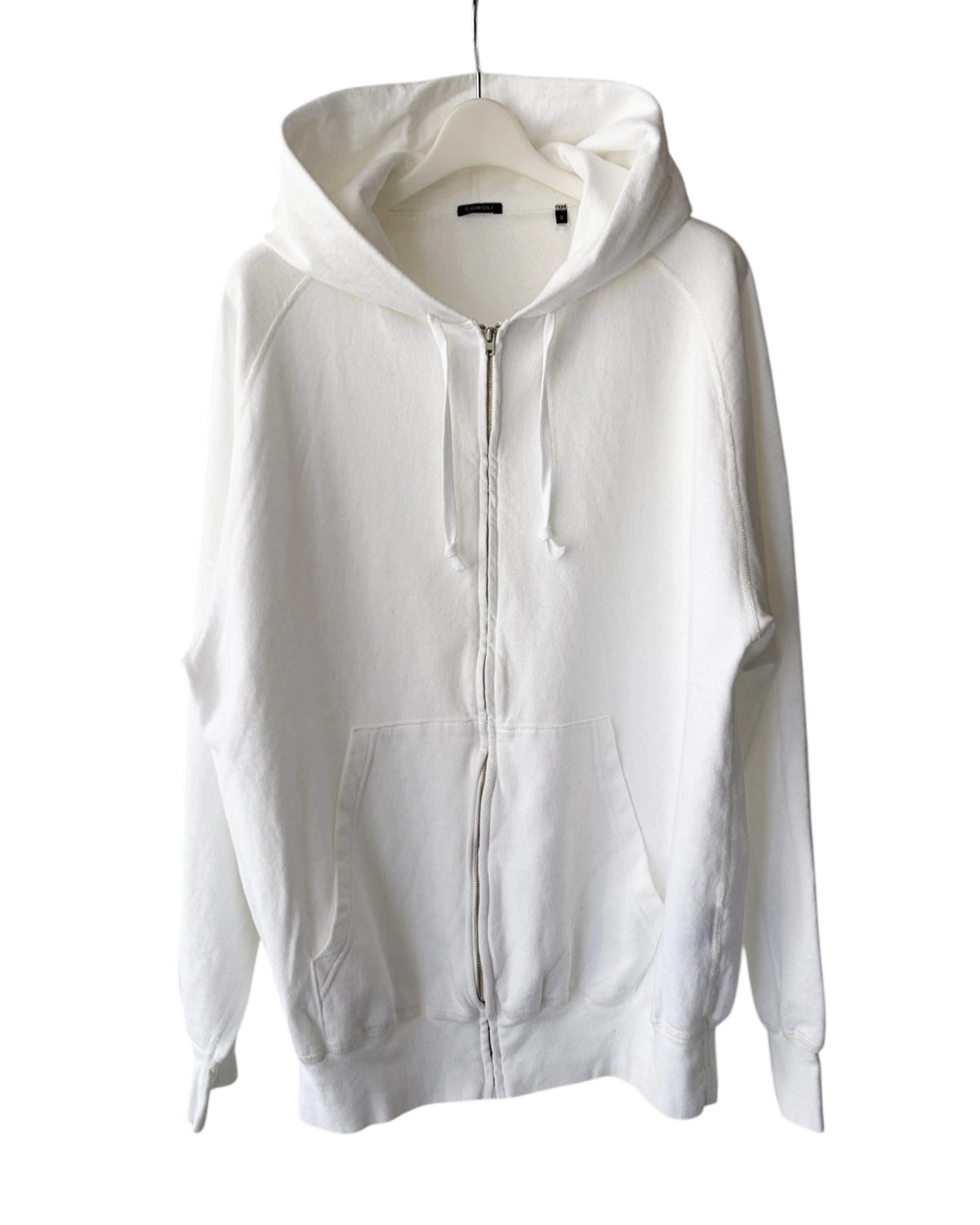 COMOLI / LWコットン裏毛 ジップパーカ (D01-05016)