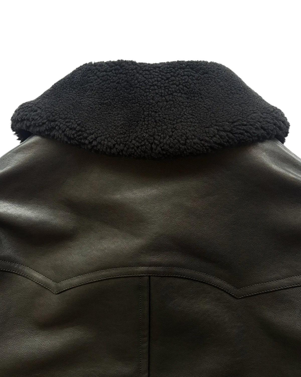 COMOLI / ラムレザー カナディアンコート (C03-04015)