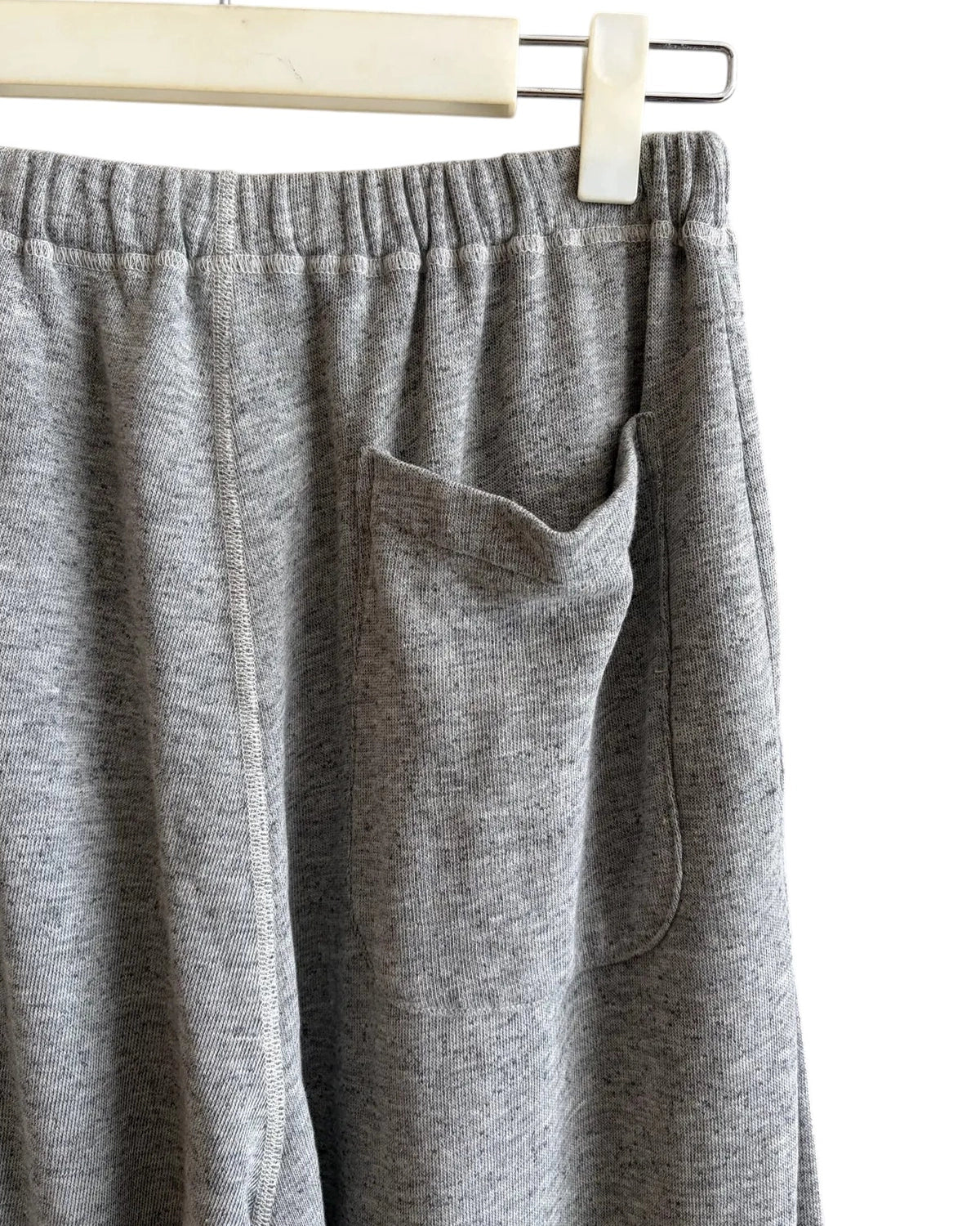 COMOLI / グレー裏毛 パンツ (D01-05047)