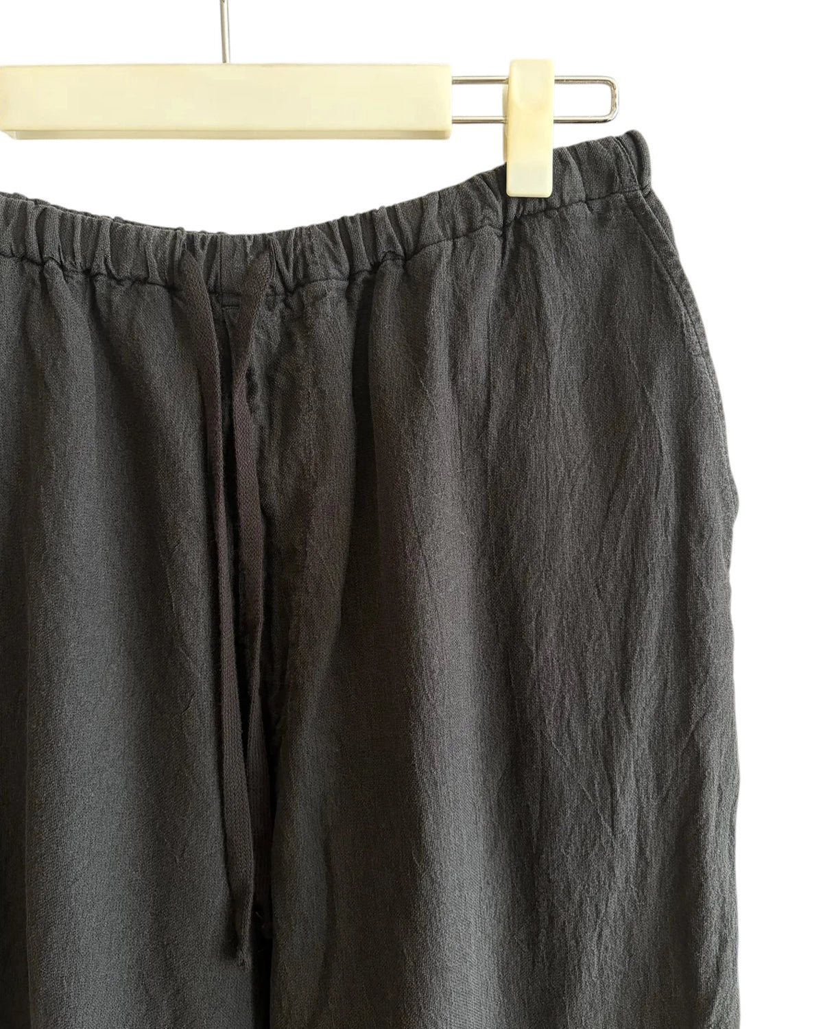 COMOLI / シルクコットン ドローストリングパンツ (D01-03019)