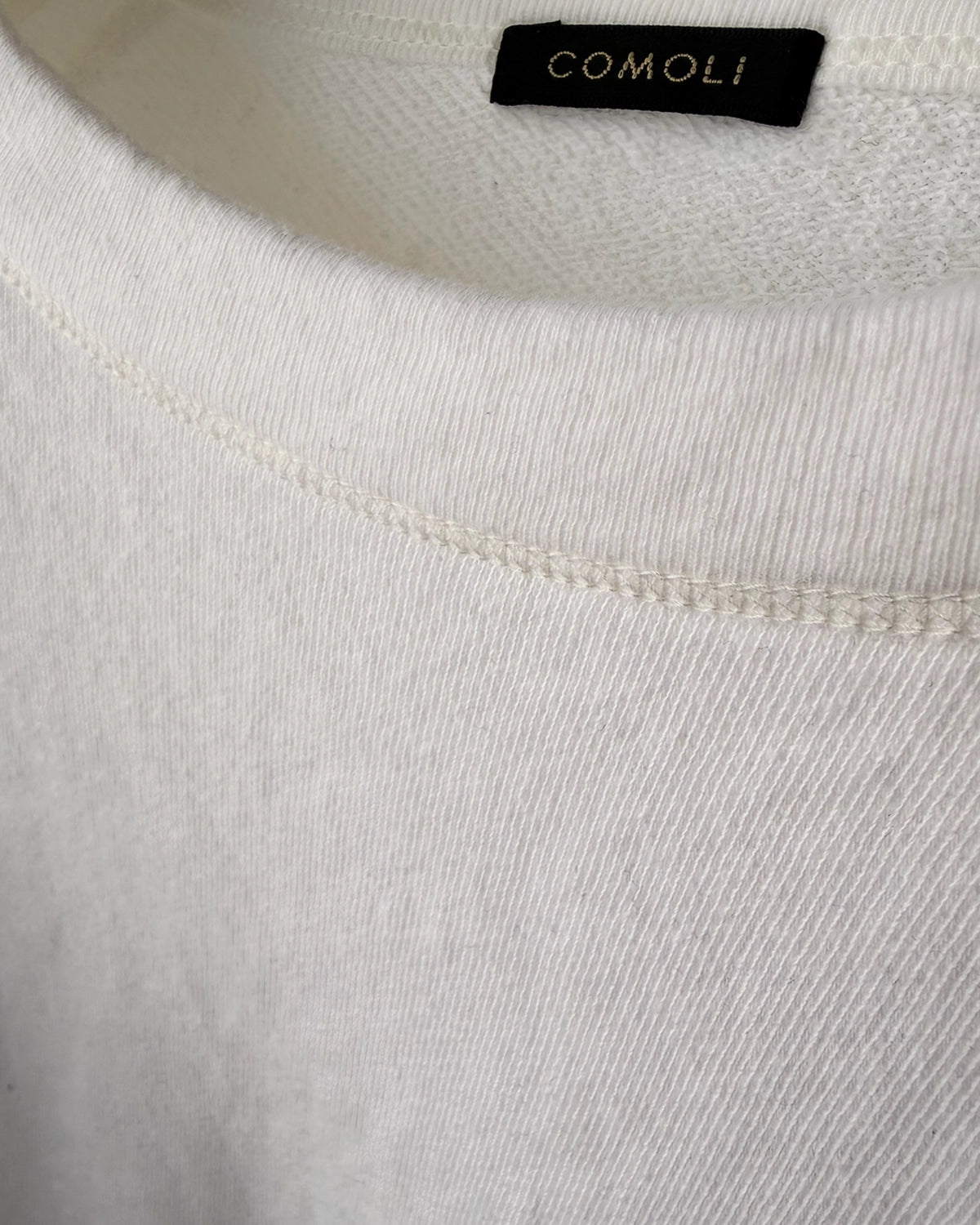 COMOLI / LWコットン裏毛 クルーネック (D01-05017)