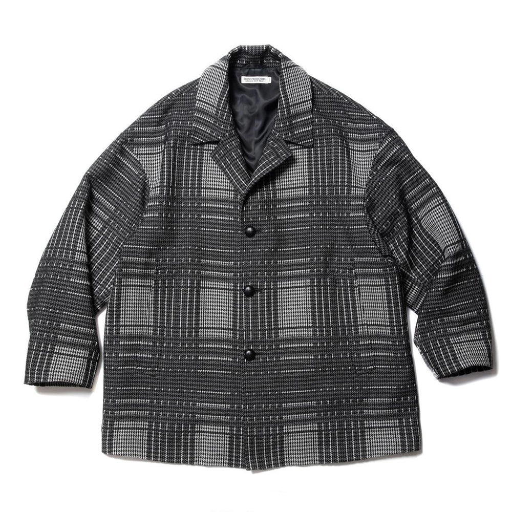 COOTIE PRODUCTIONS®のJacquard Check Wool Short Chester Coat