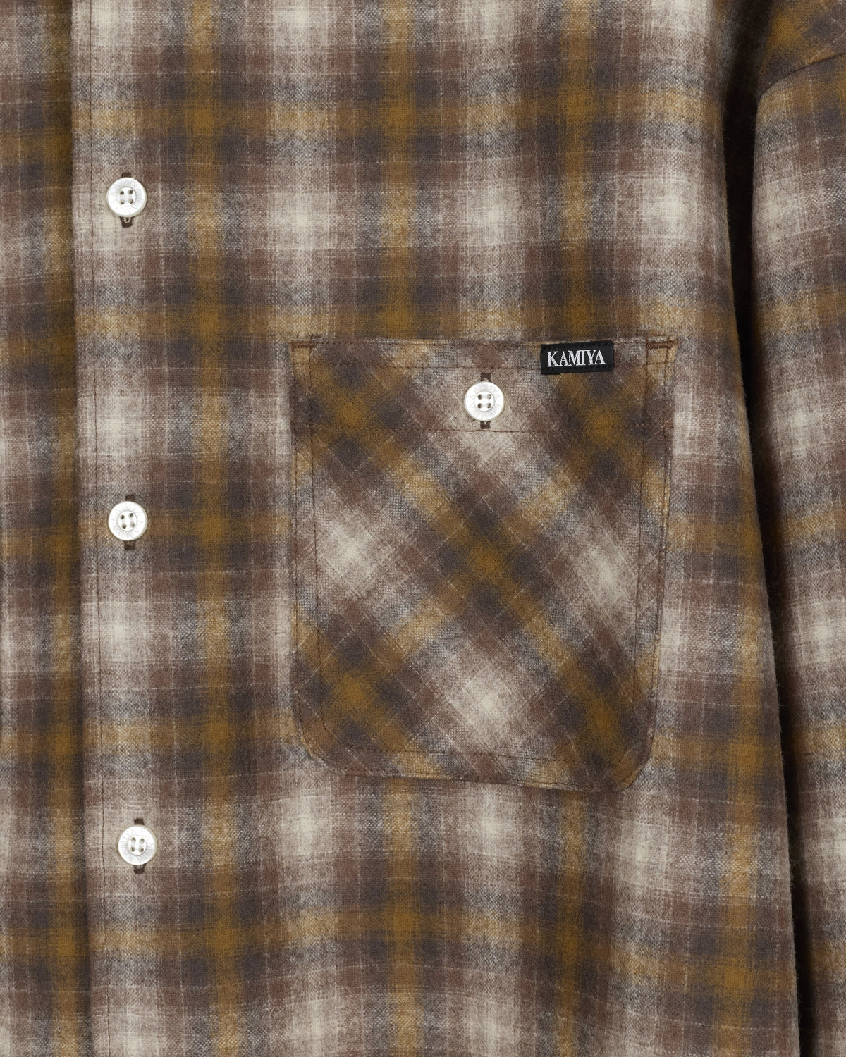 PENDLETON × KAMIYA / Hooded Checked Shirt (54751287)