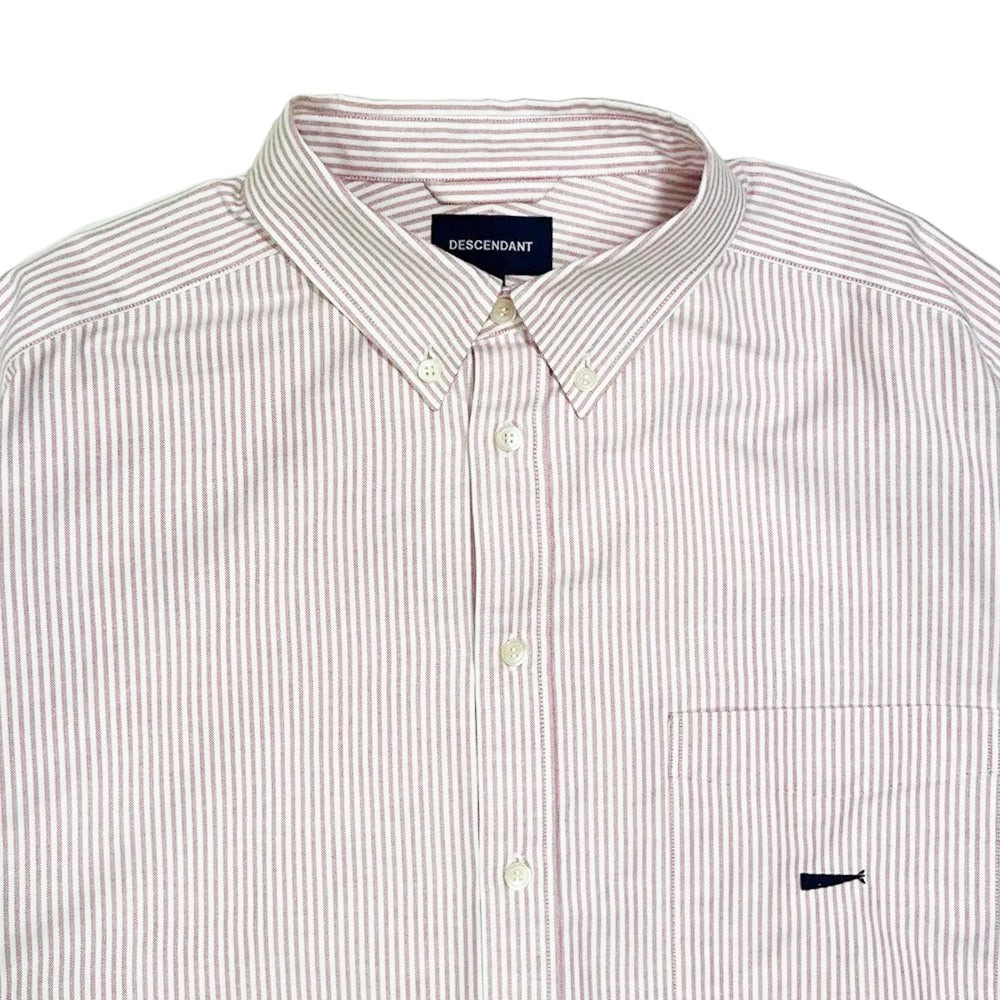 DESCENDANT / KENNEDY'S OX STRIPE SS SHIRT (241TQDS-SHM04)