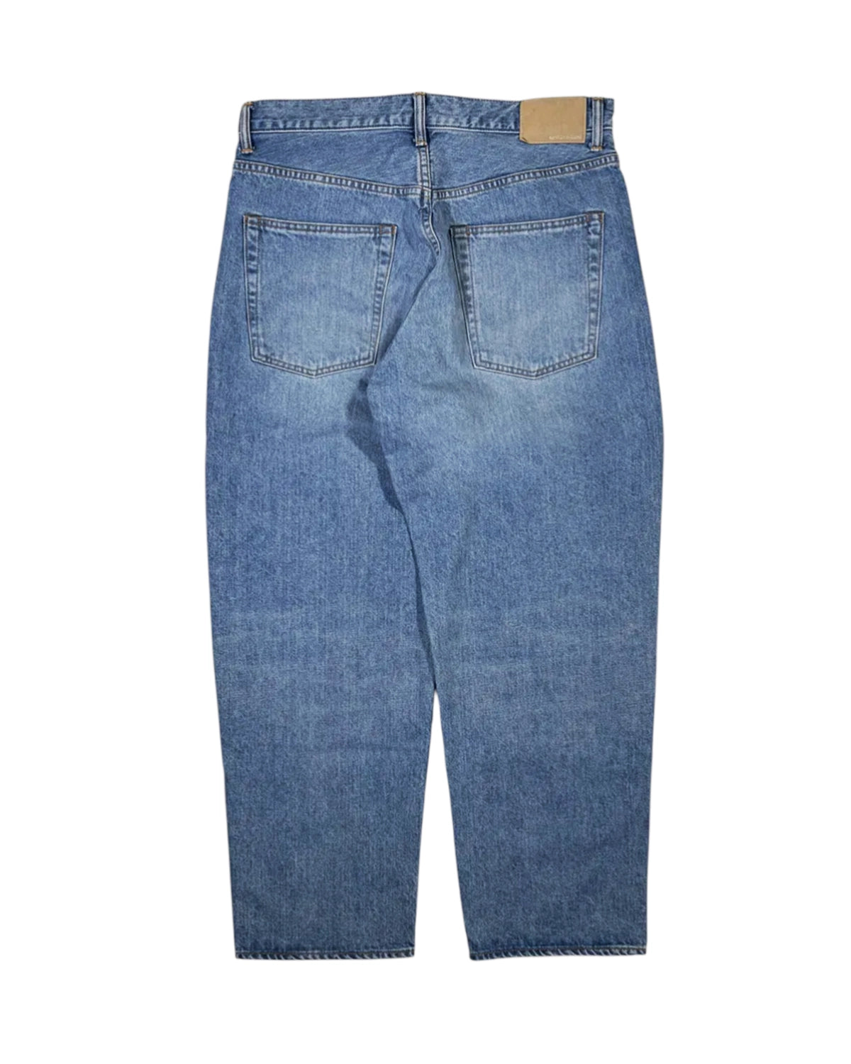 DESCENDANT / 1995 DENIM TROUSERS BAGGY HARD WASH (261WVDS-PTM04)