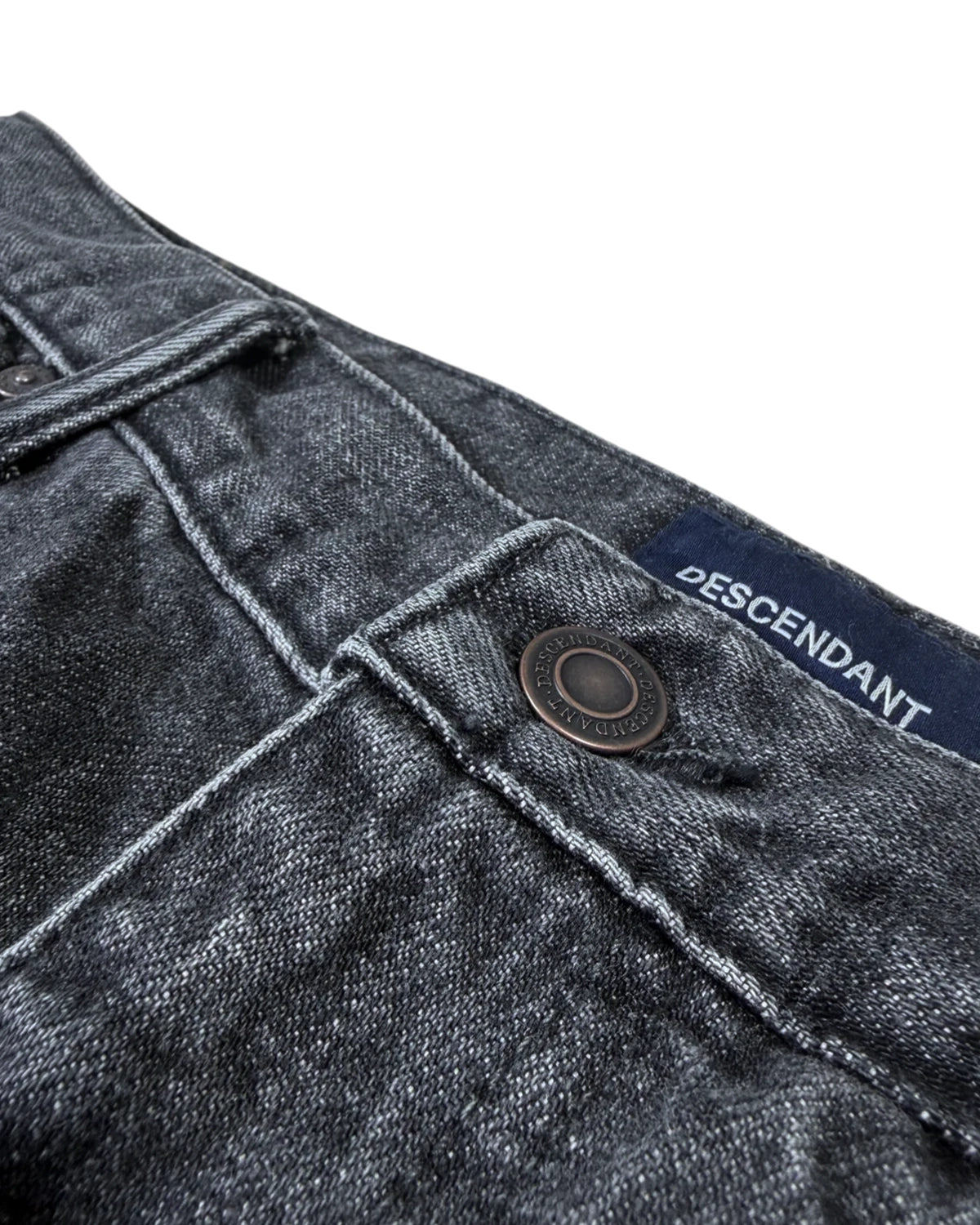 DESCENDANT / 1995 DENIM TROUSERS BAGGY HARD WASH (261WVDS-PTM04)