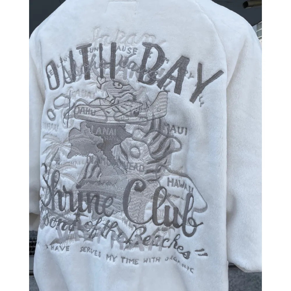 doublet / CHAOS EMBROIDERY "SPA" VENIER JACKET (24AW08BL193)
