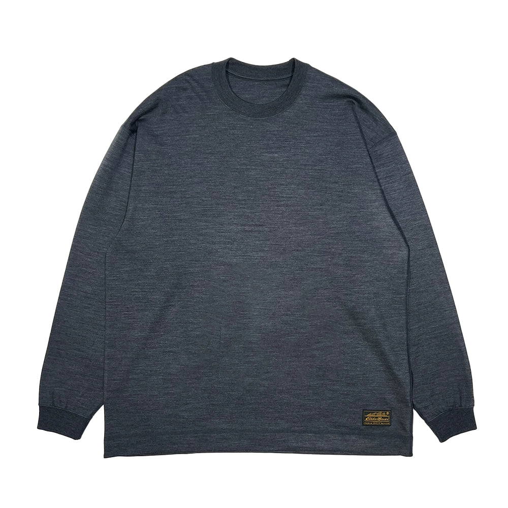 Eddie Bauer の All Purpose Merino Crew Neck Long Sleeve