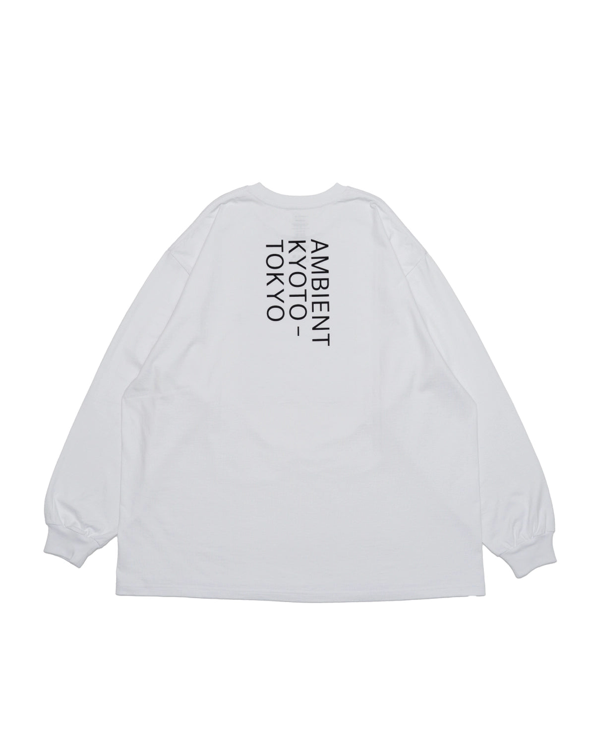 Graphpaper / AMBIENT KYOTO-TOKYO for Graphpaper L/S Crew Neck Tee (GU263-70656AB)