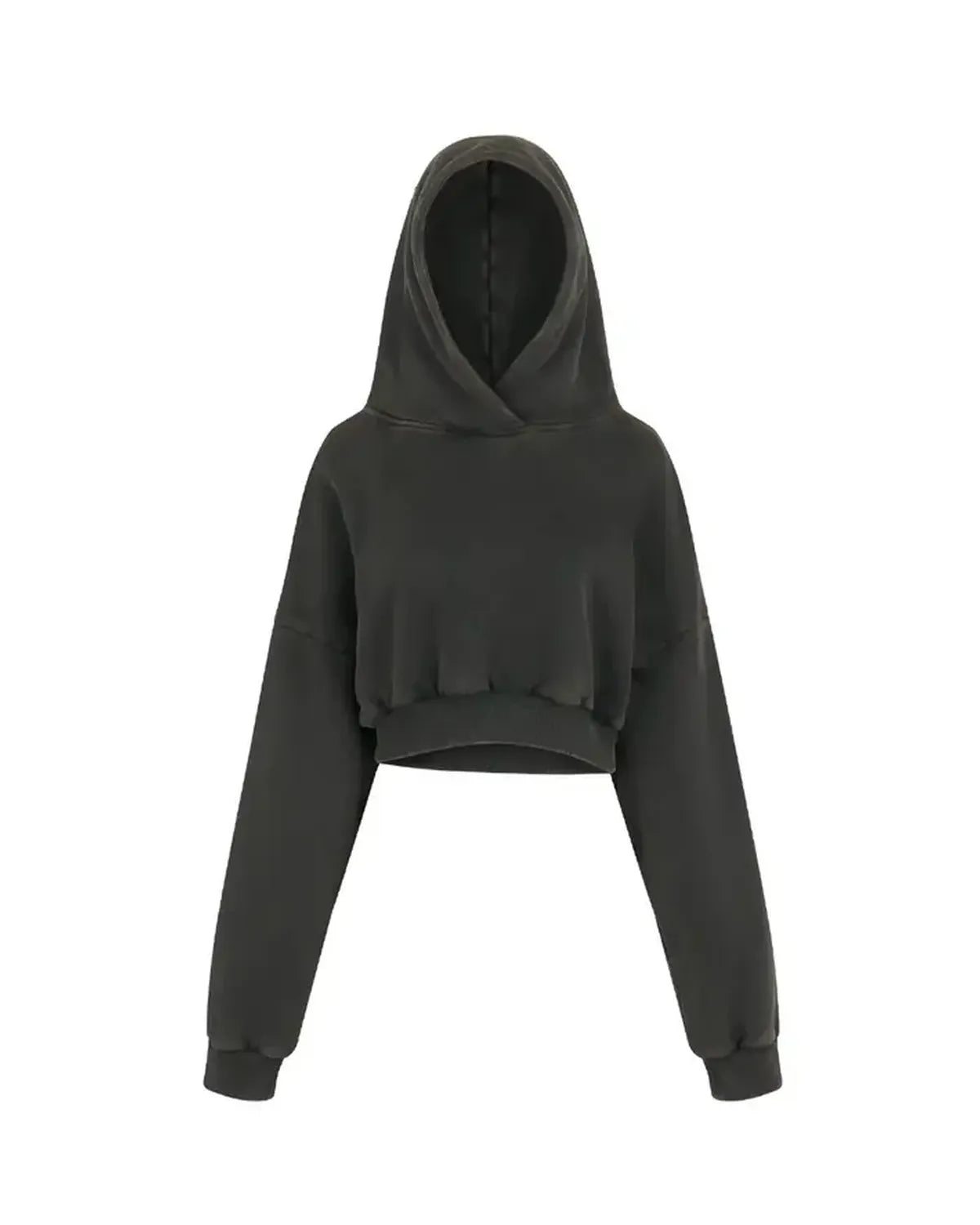 entire studios の CROPPED HEAVY HOOD (ES2392)