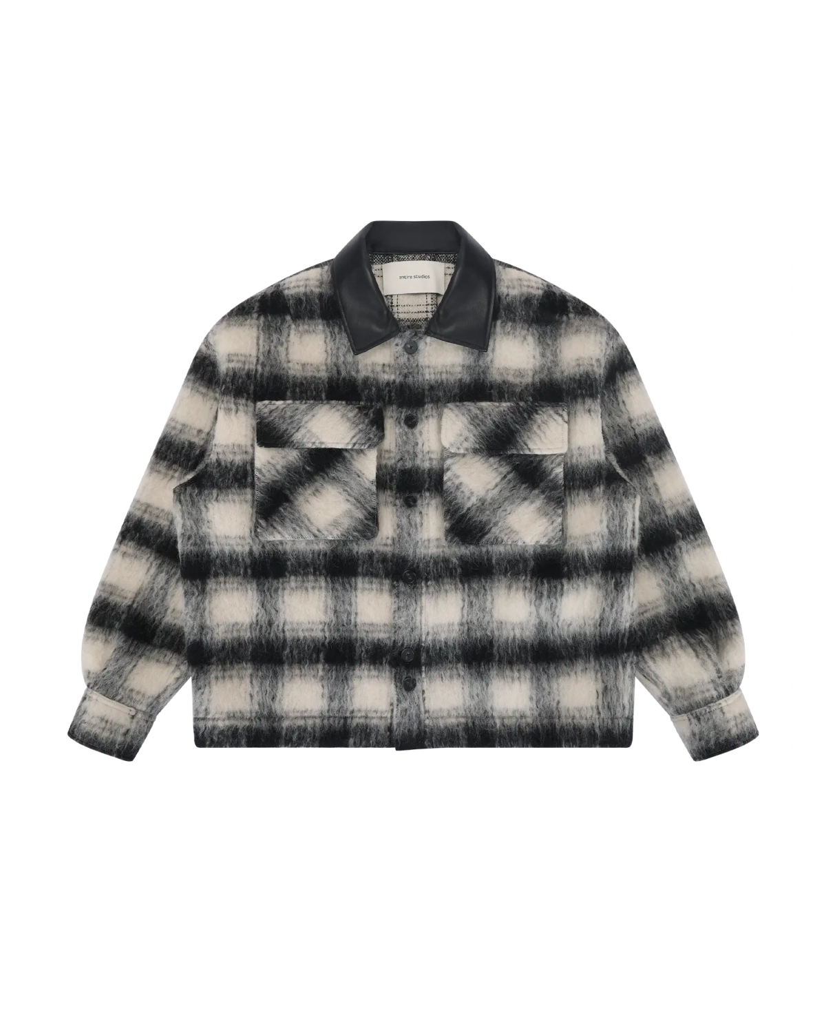 entire studios の Fjord Shirt Monochrome (ESFW26SR016198400)