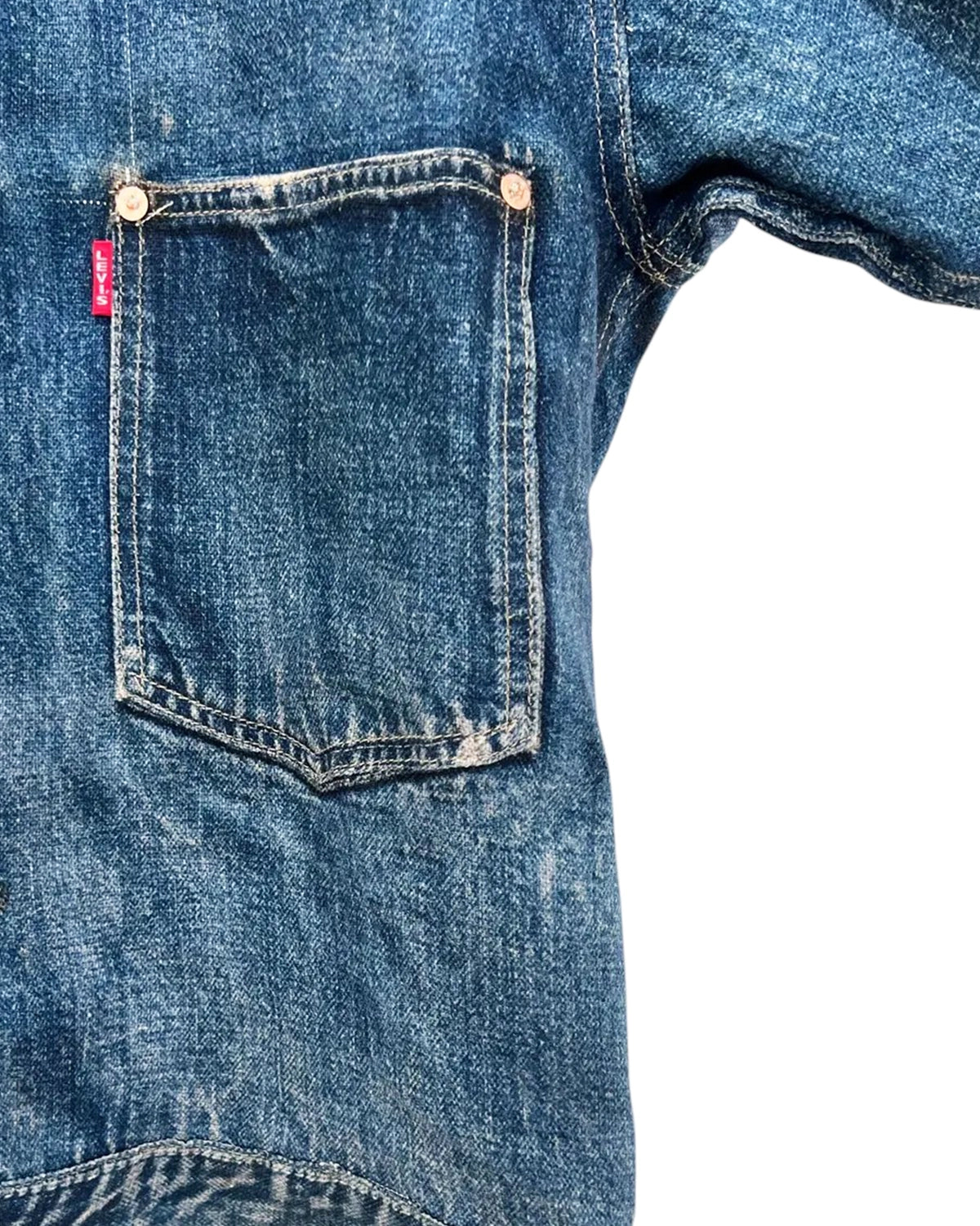 eYe JUNYA WATANABE MAN × Levis × Ber Ber Jin / 麻オックス 転写プリント Levis Wネーム Ber Ber Jin (WQ-J904-100)