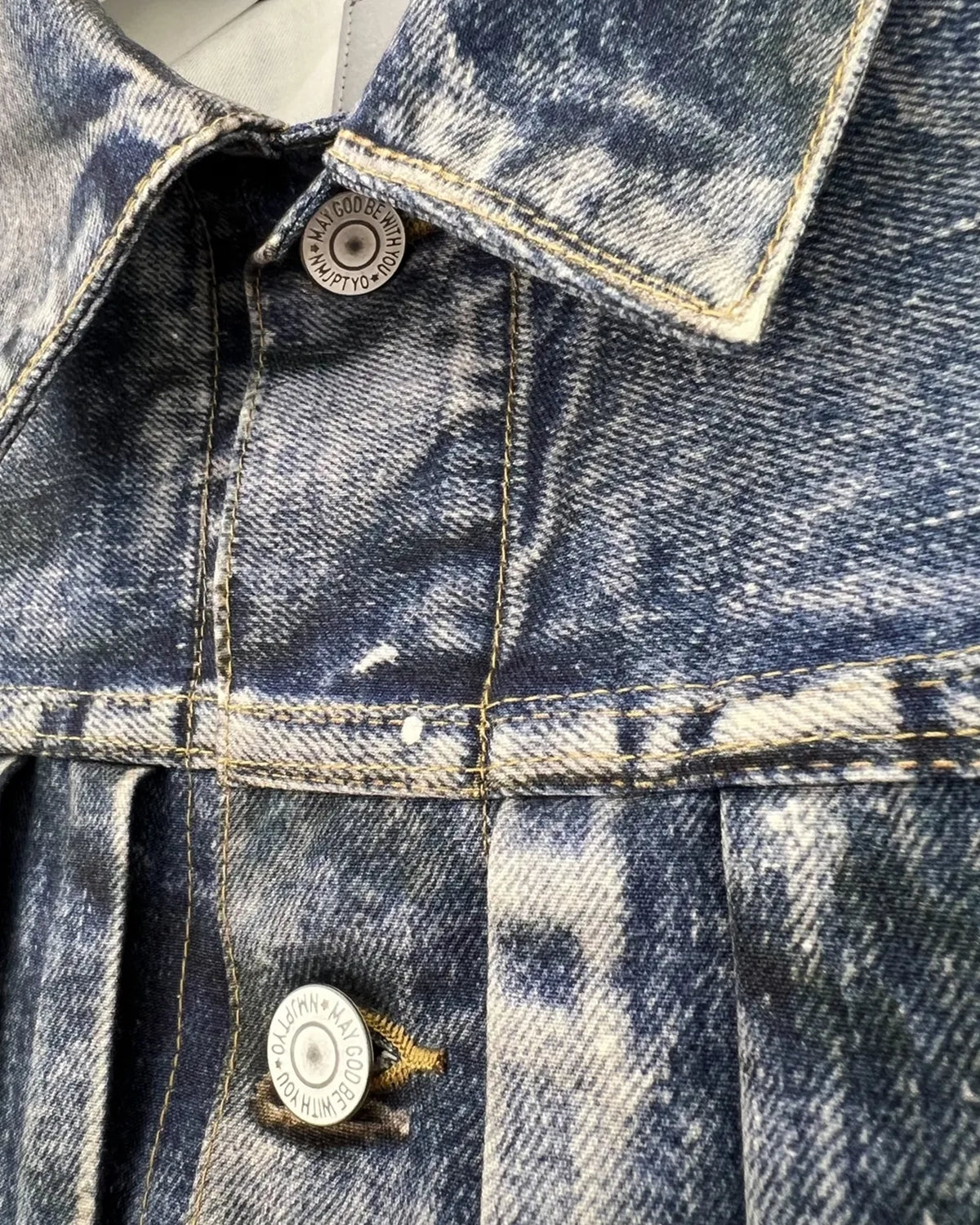 eYe JUNYA WATANABE MAN × New Manual / 綿ナイロンツイル 転写プリント New Manual Wネーム (WQ-J922-100)