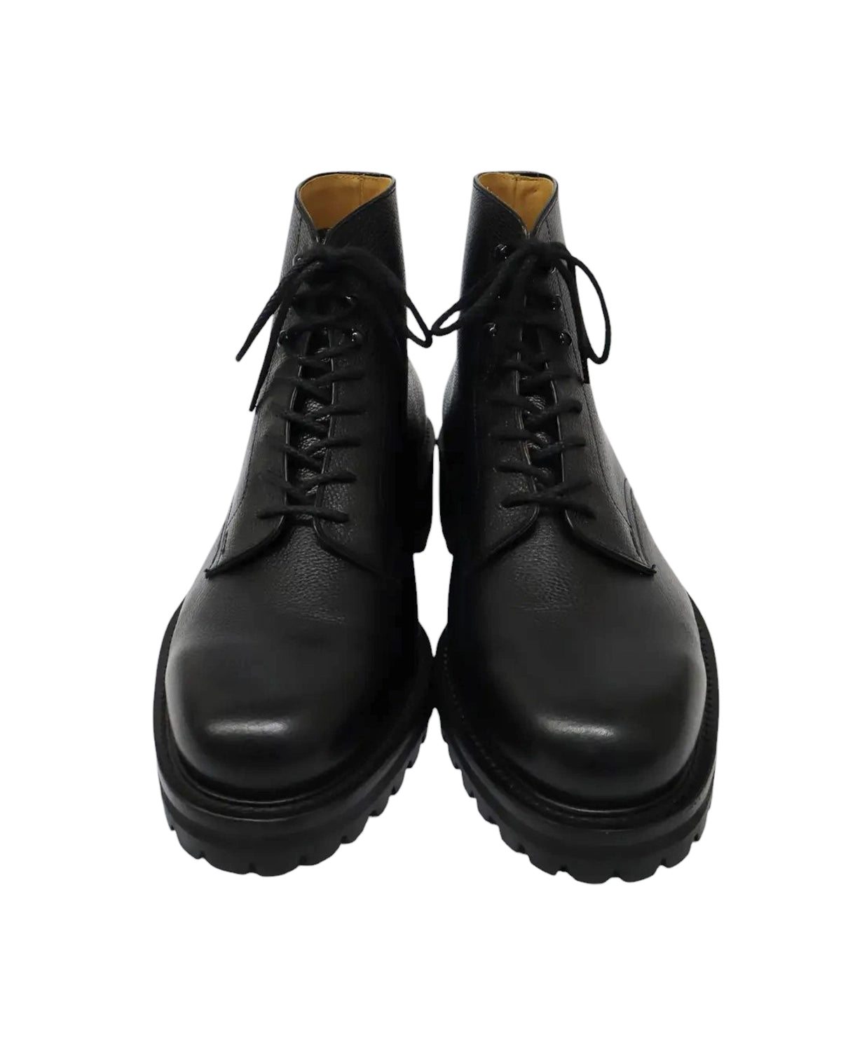 FOOTWORKS / Lace-up shoes in grain leather (F03-0002M)