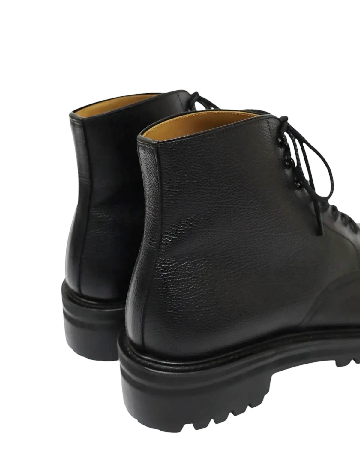 FOOTWORKS / Lace-up shoes in grain leather (F03-0002M)