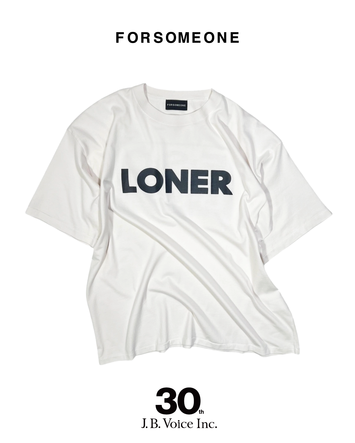 FORSOMEONE (※J.B VOICE EXCLUSIVE ) / LONER TEE REGGAWS EXCLUSIVE (79000033)