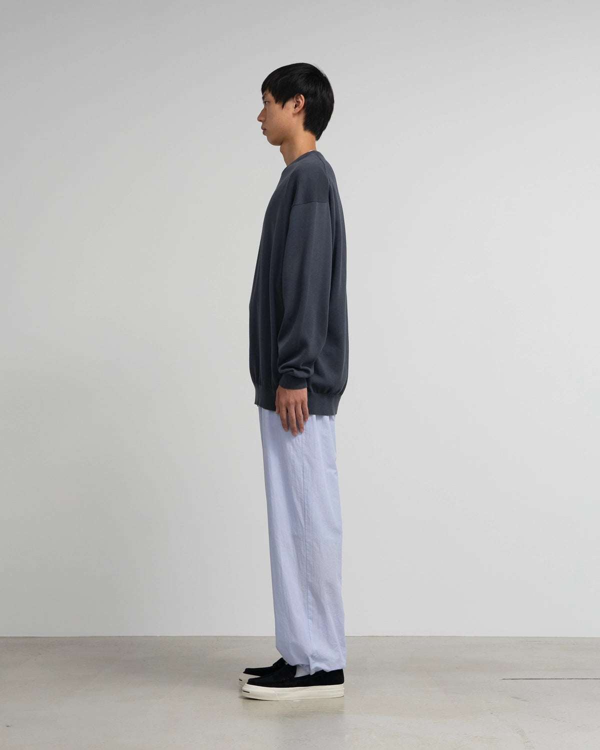 Graphpaper / Seersucker Easy Track Pants (GM251-40065)